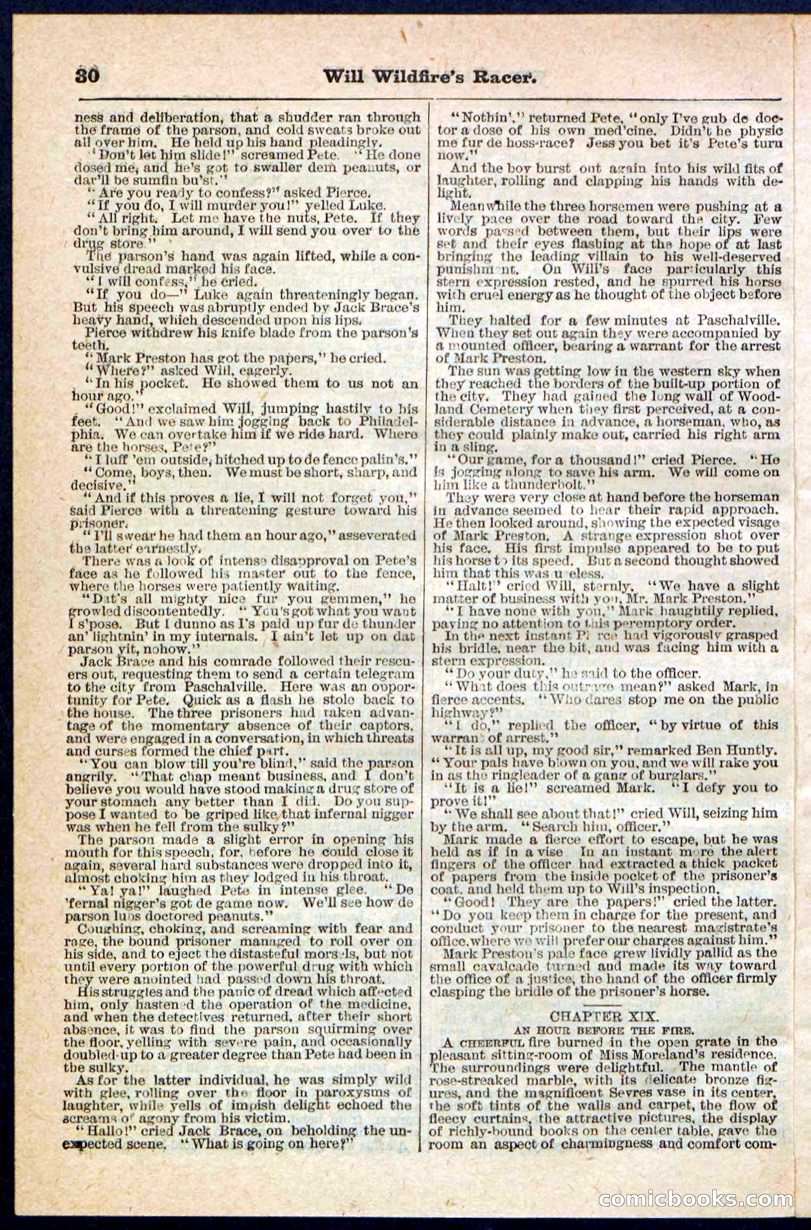 Beadle's Pocket Library No. 128 — page 30 of 32