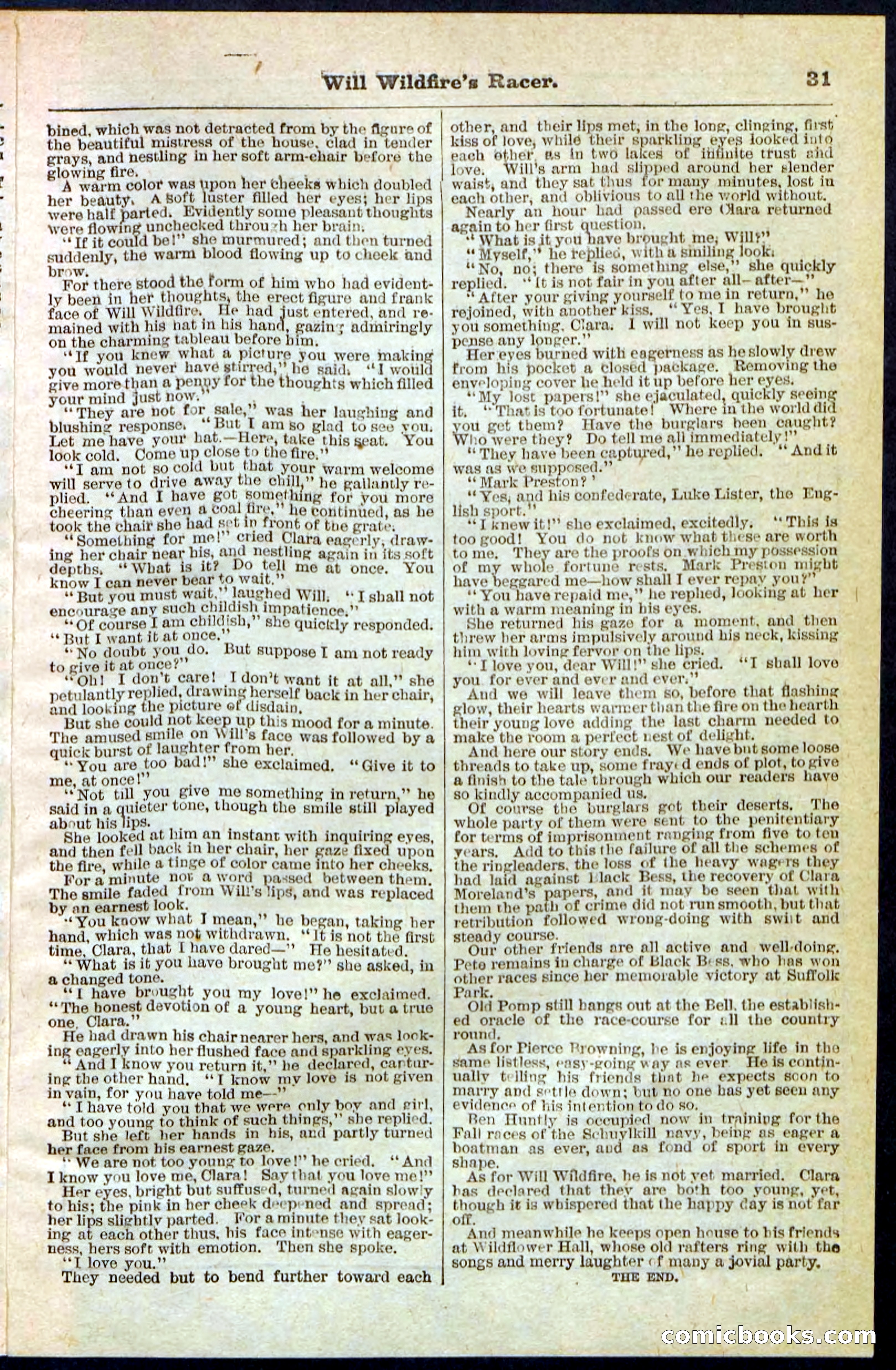 Beadle's Pocket Library No. 128 — page 31 of 32