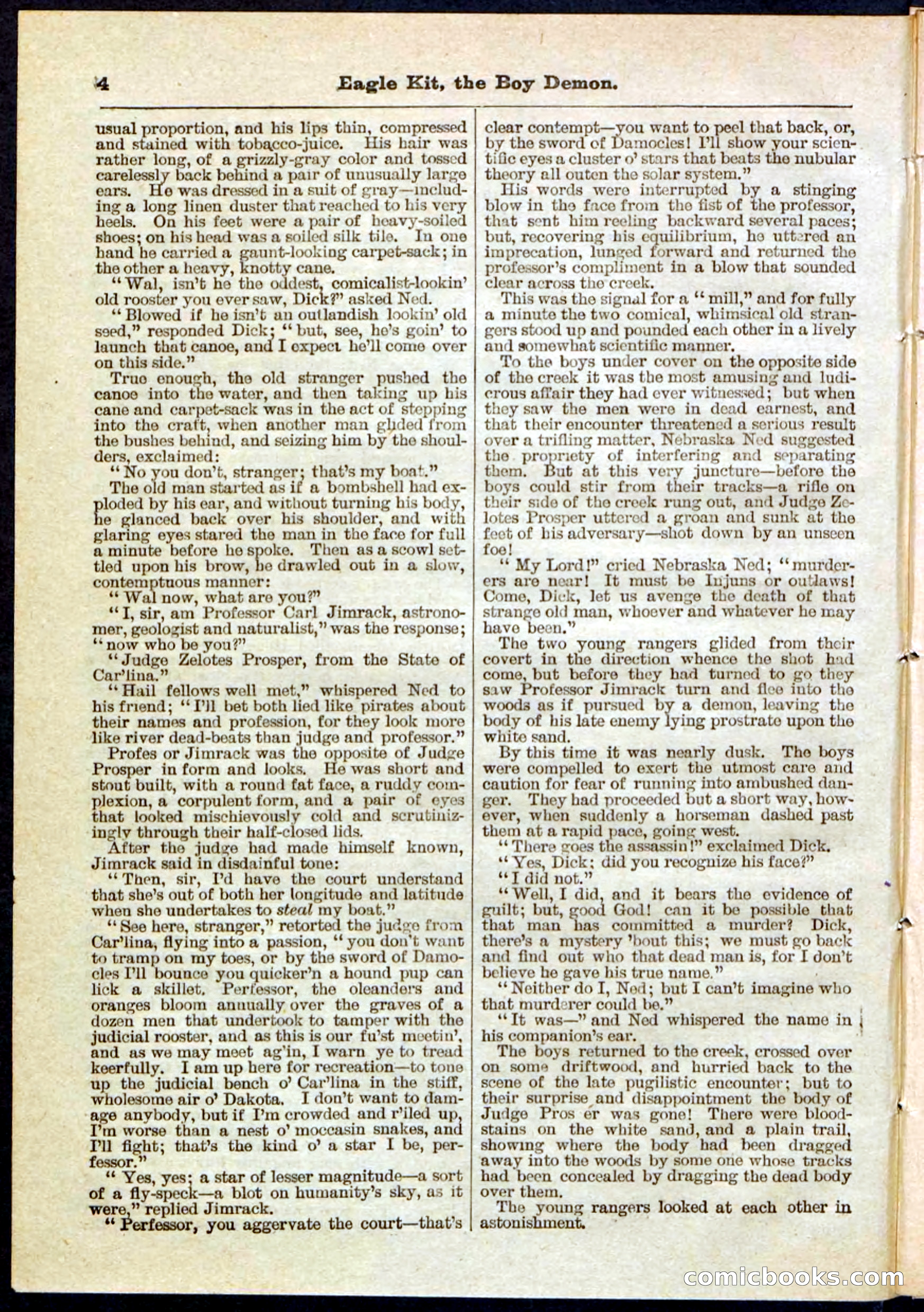 Beadle's Pocket Library No. 129 — page 4 of 32