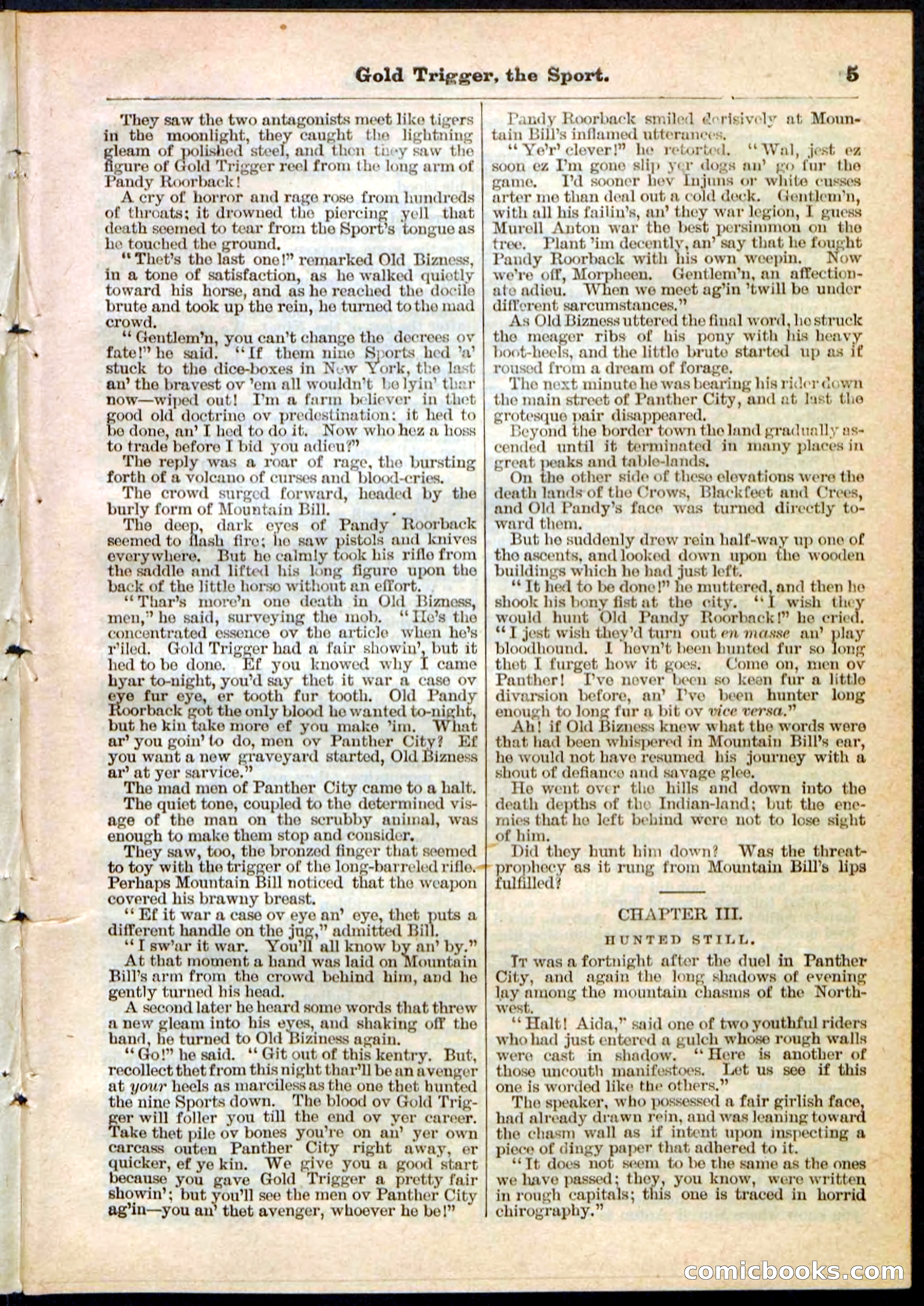 Beadle's Pocket Library No. 130 — page 5 of 32