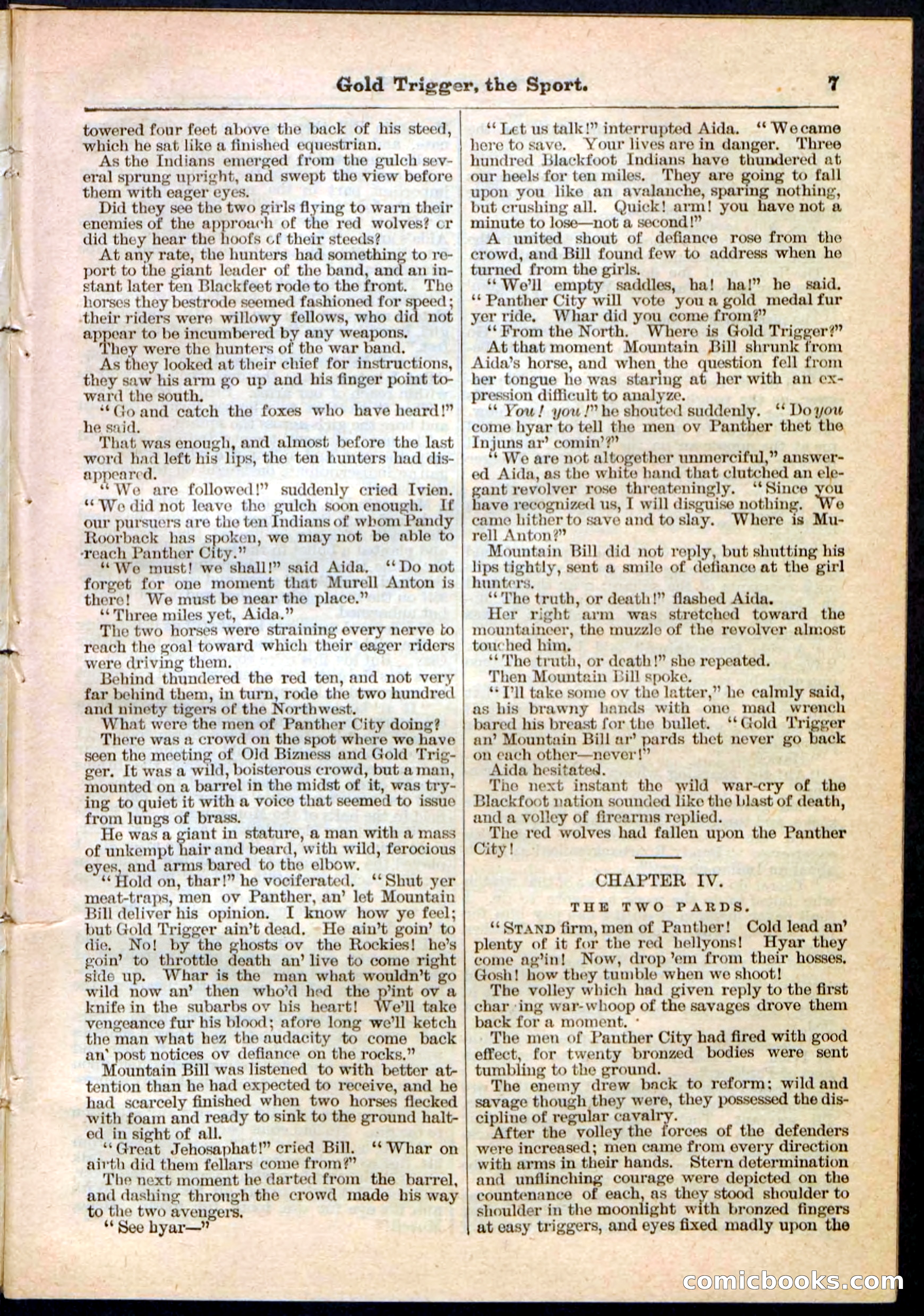 Beadle's Pocket Library No. 130 — page 7 of 32