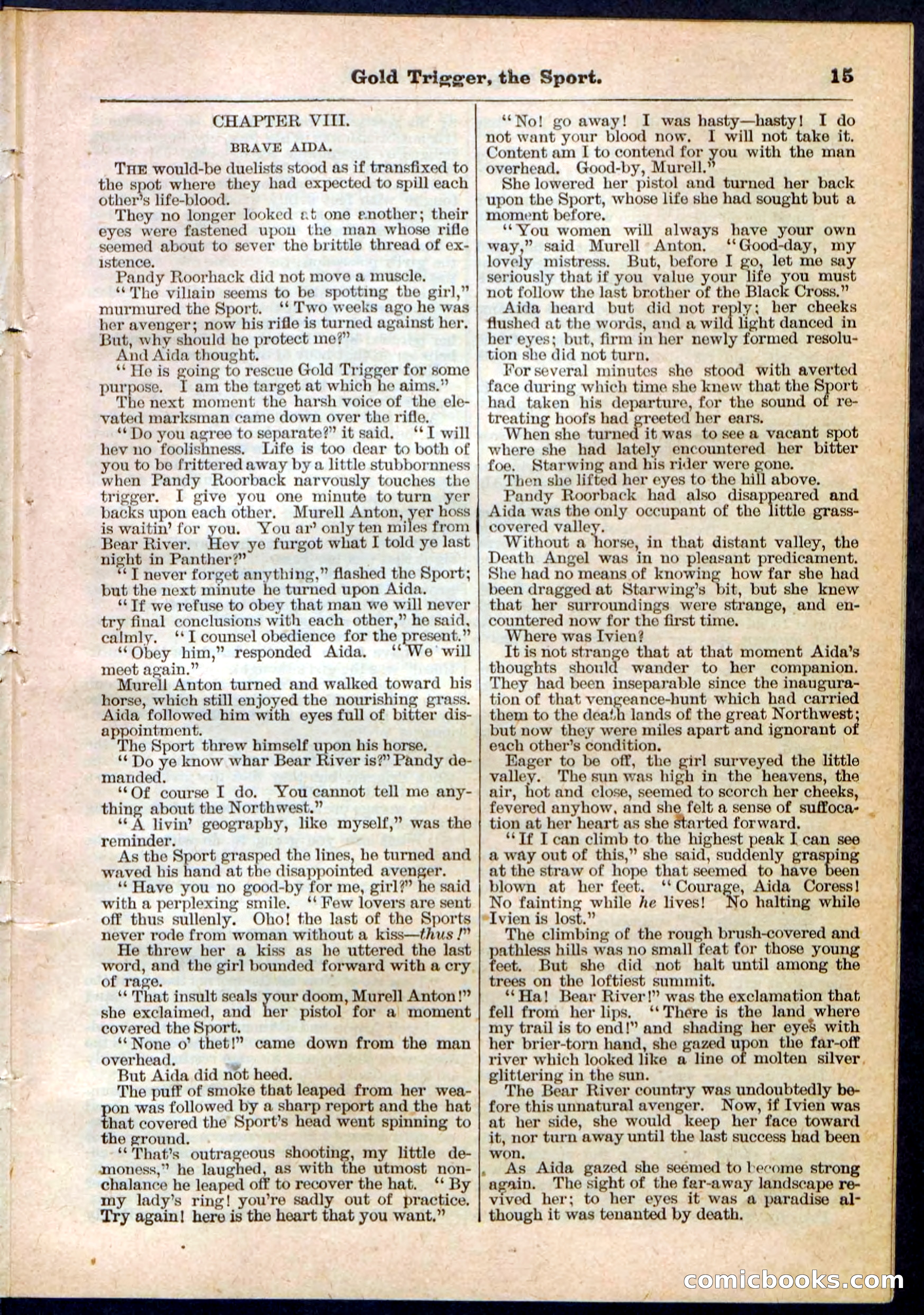 Beadle's Pocket Library No. 130 — page 15 of 32