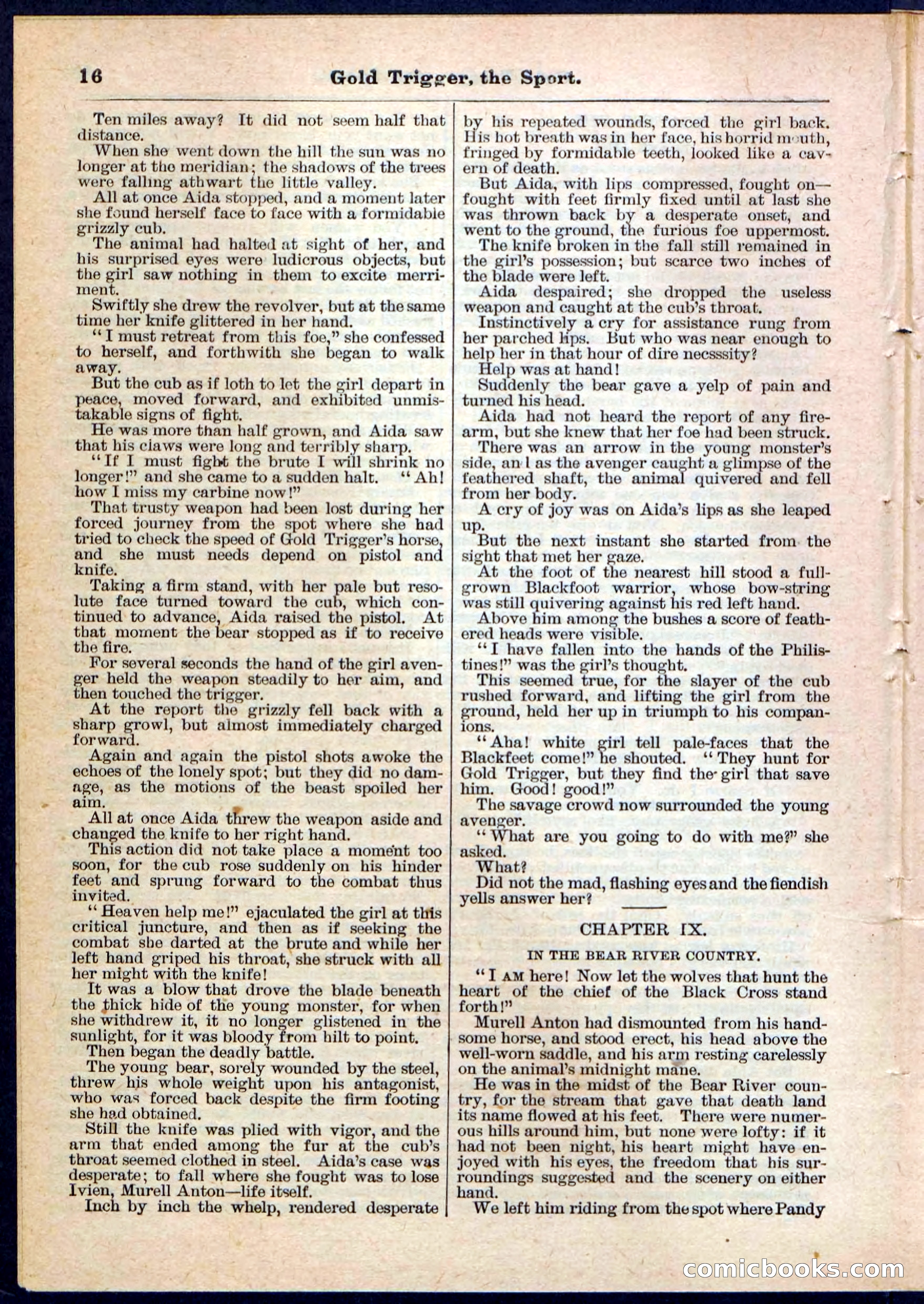 Beadle's Pocket Library No. 130 — page 16 of 32