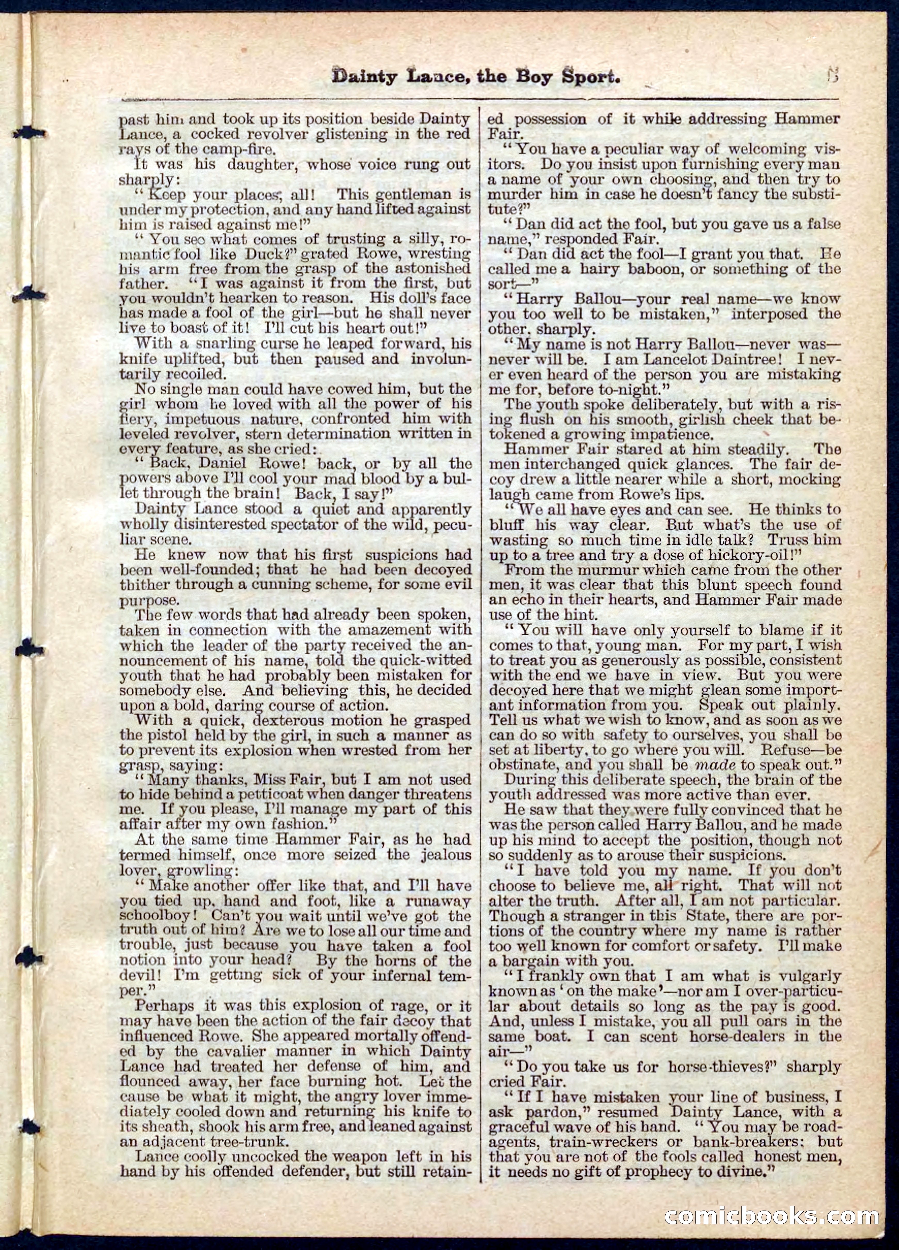 Beadle's Pocket Library No. 132 — page 5 of 32