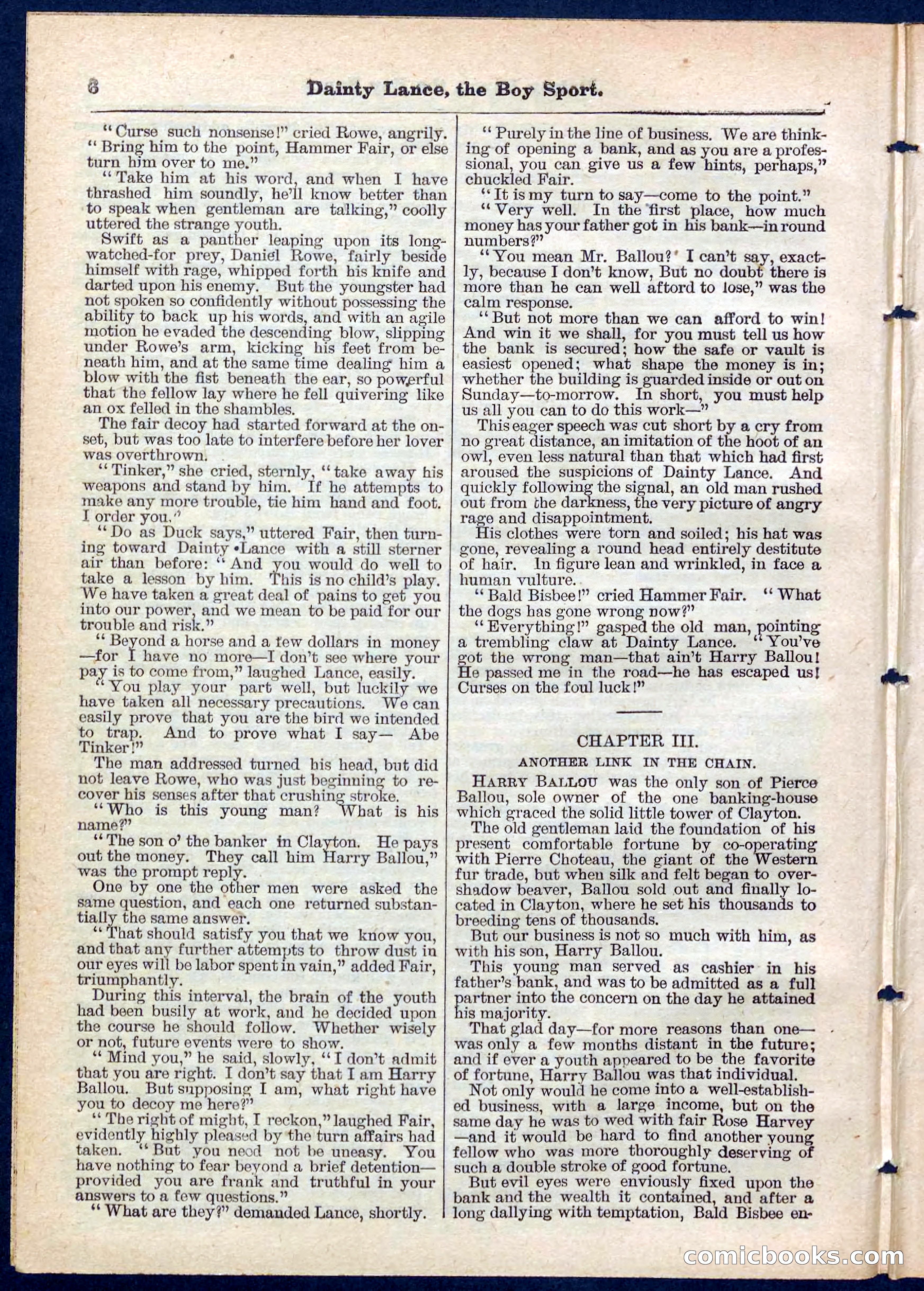 Beadle's Pocket Library No. 132 — page 6 of 32