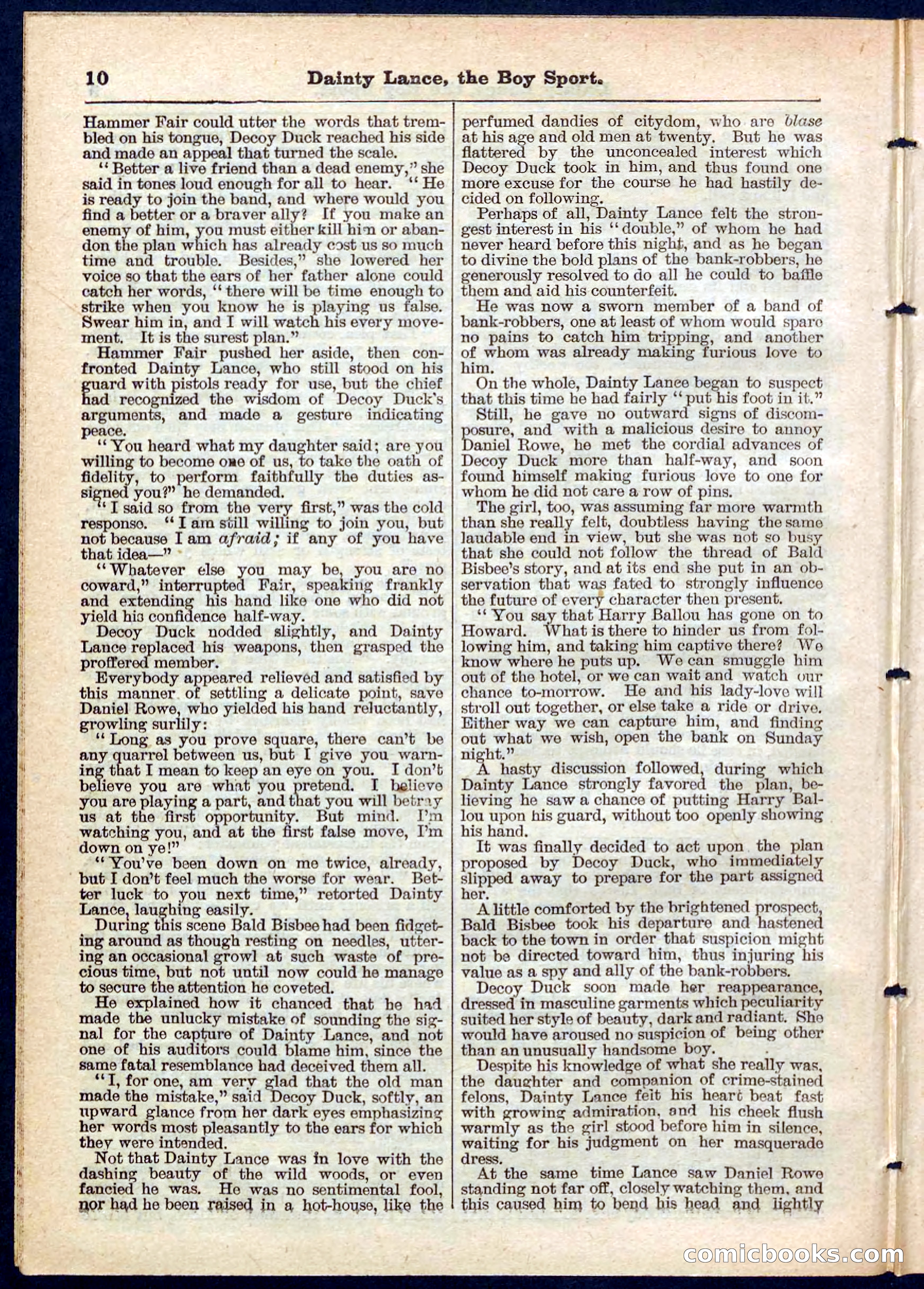 Beadle's Pocket Library No. 132 — page 10 of 32