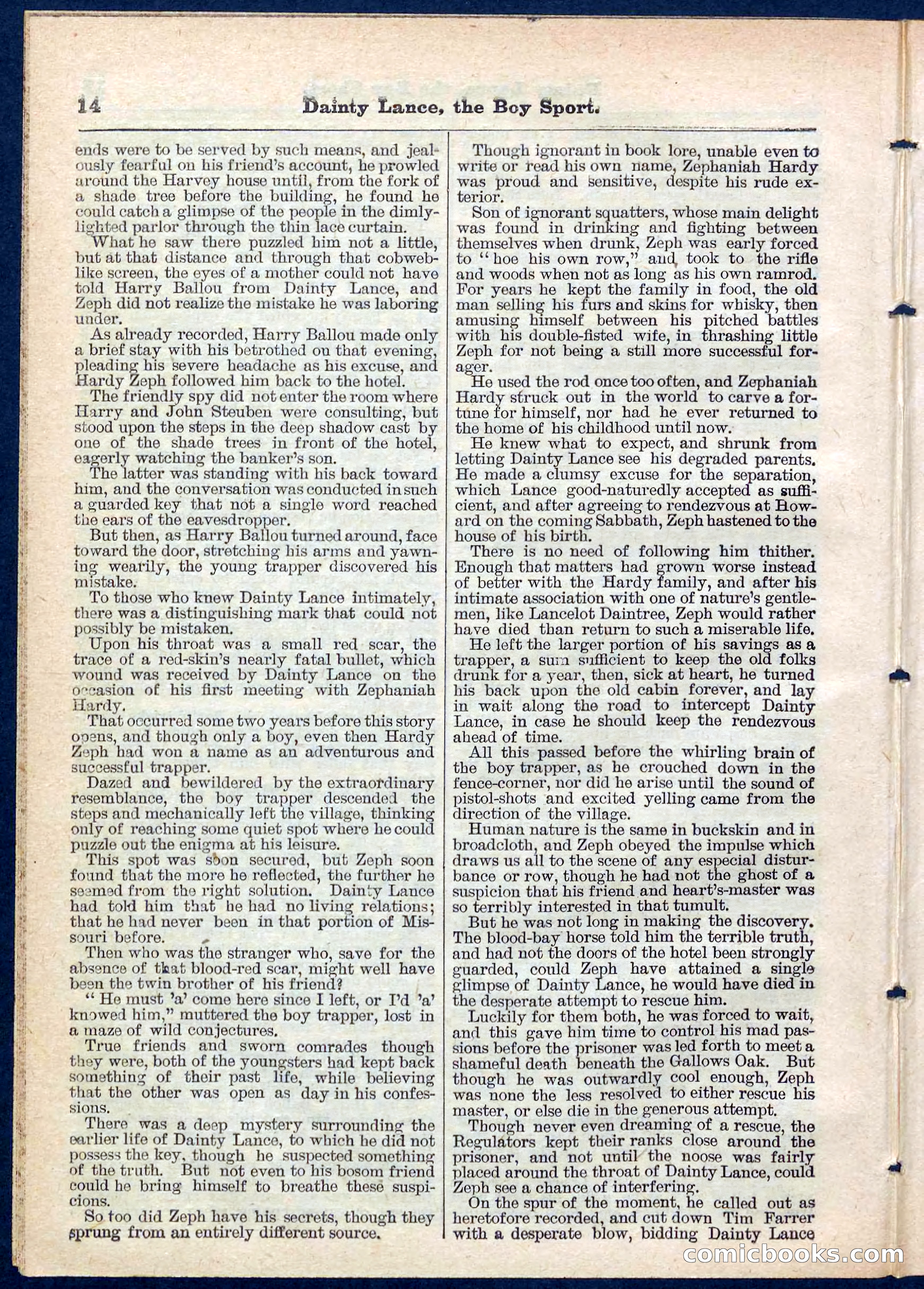 Beadle's Pocket Library No. 132 — page 14 of 32