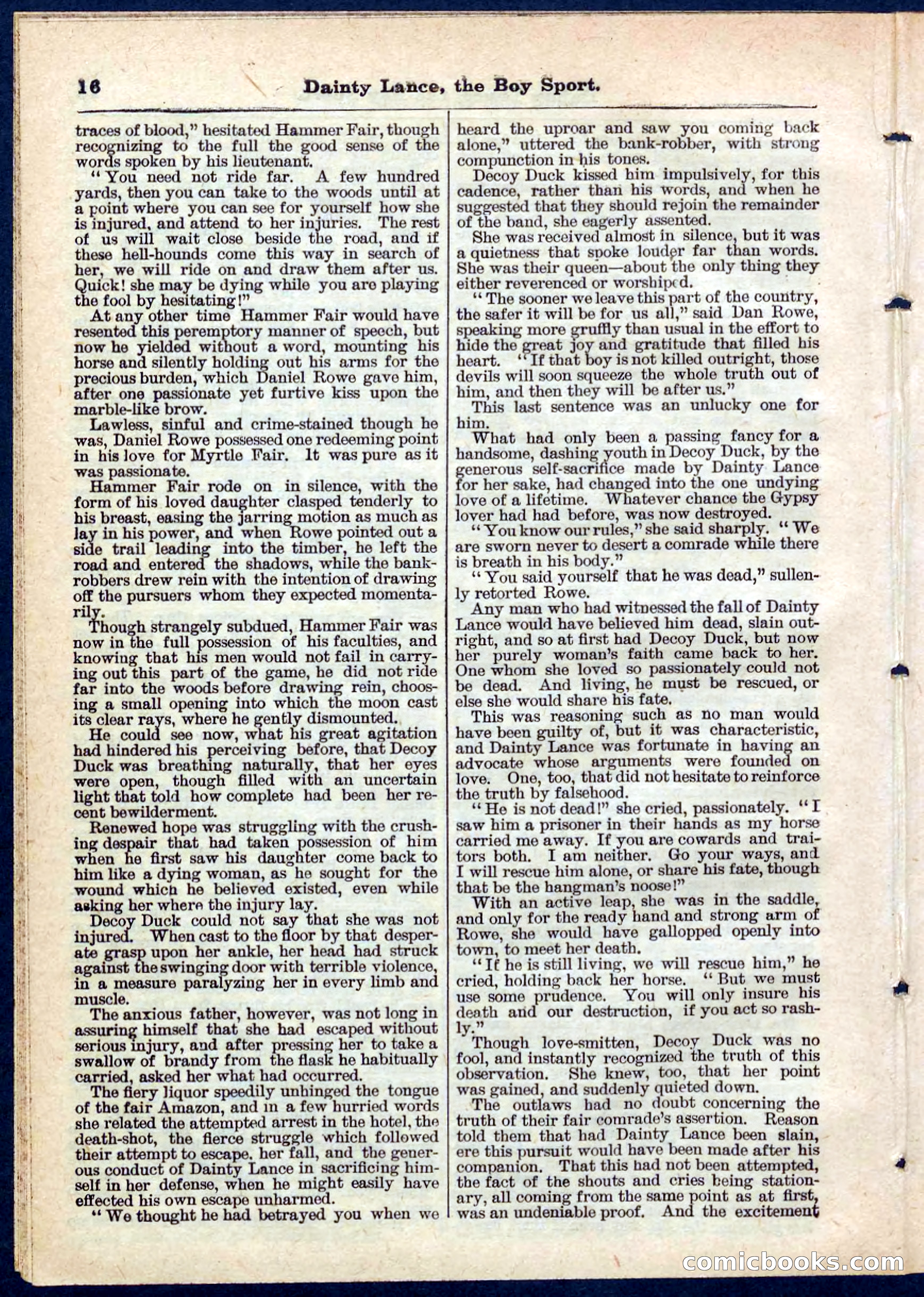 Beadle's Pocket Library No. 132 — page 16 of 32