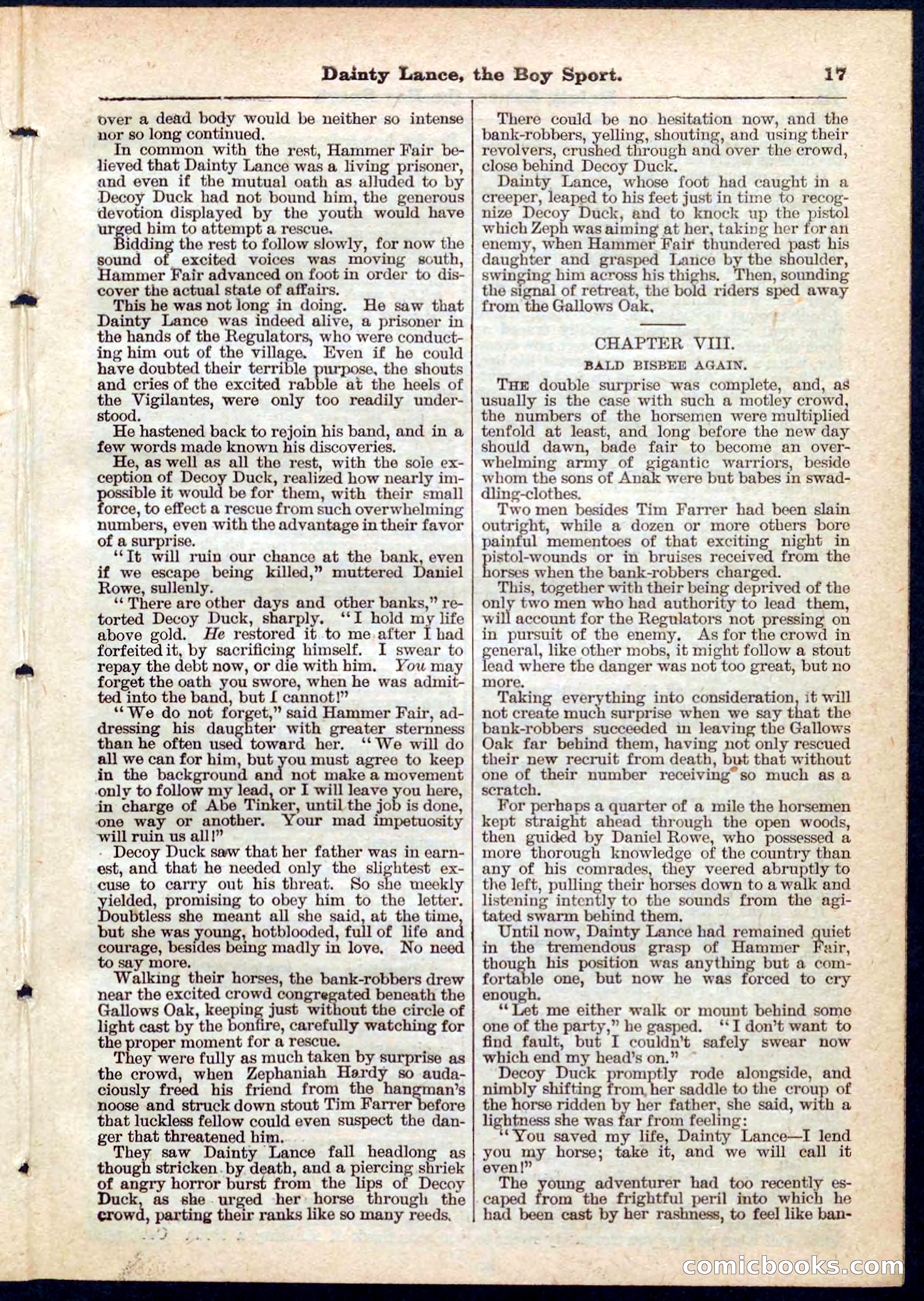 Beadle's Pocket Library No. 132 — page 17 of 32