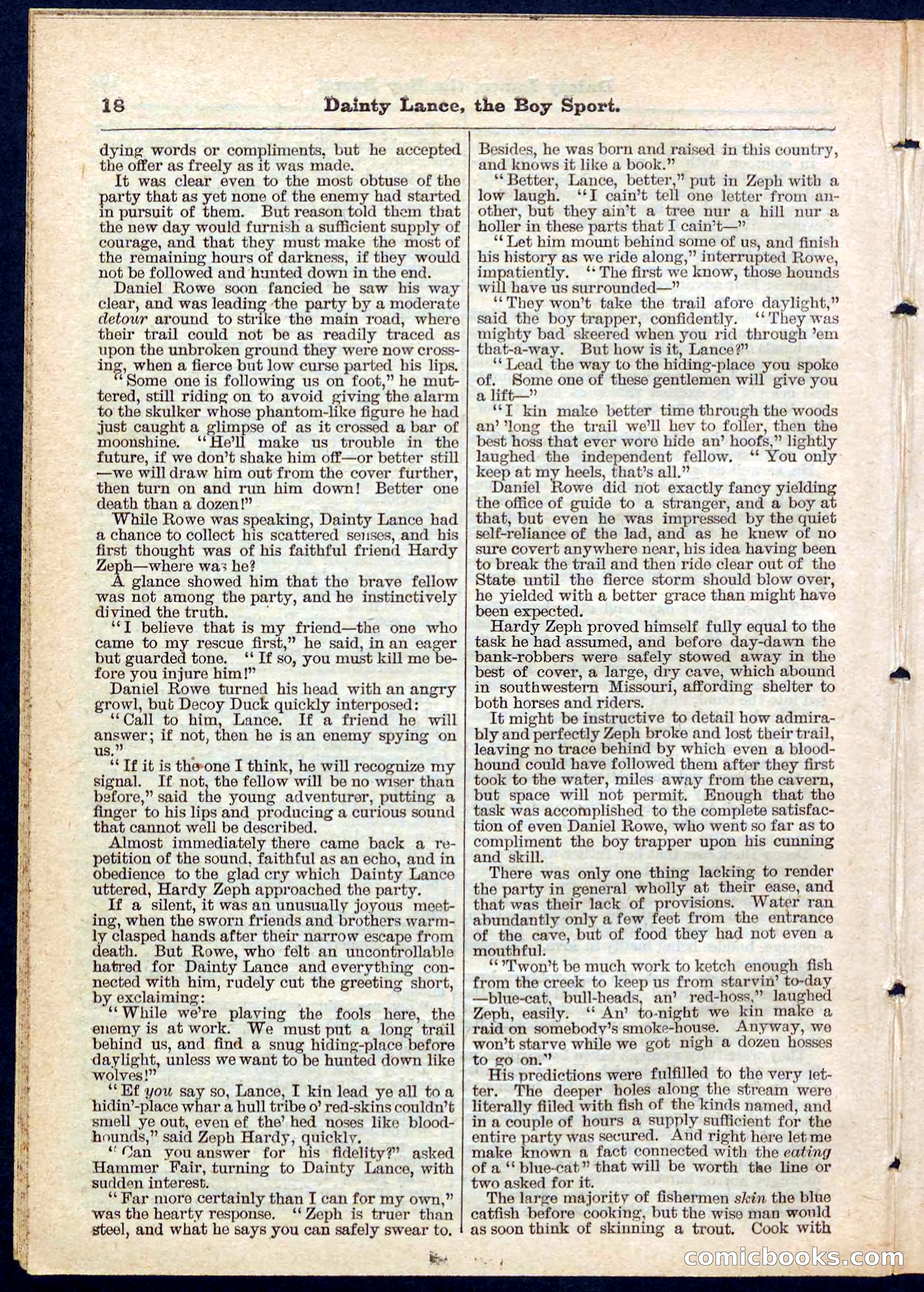 Beadle's Pocket Library No. 132 — page 18 of 32