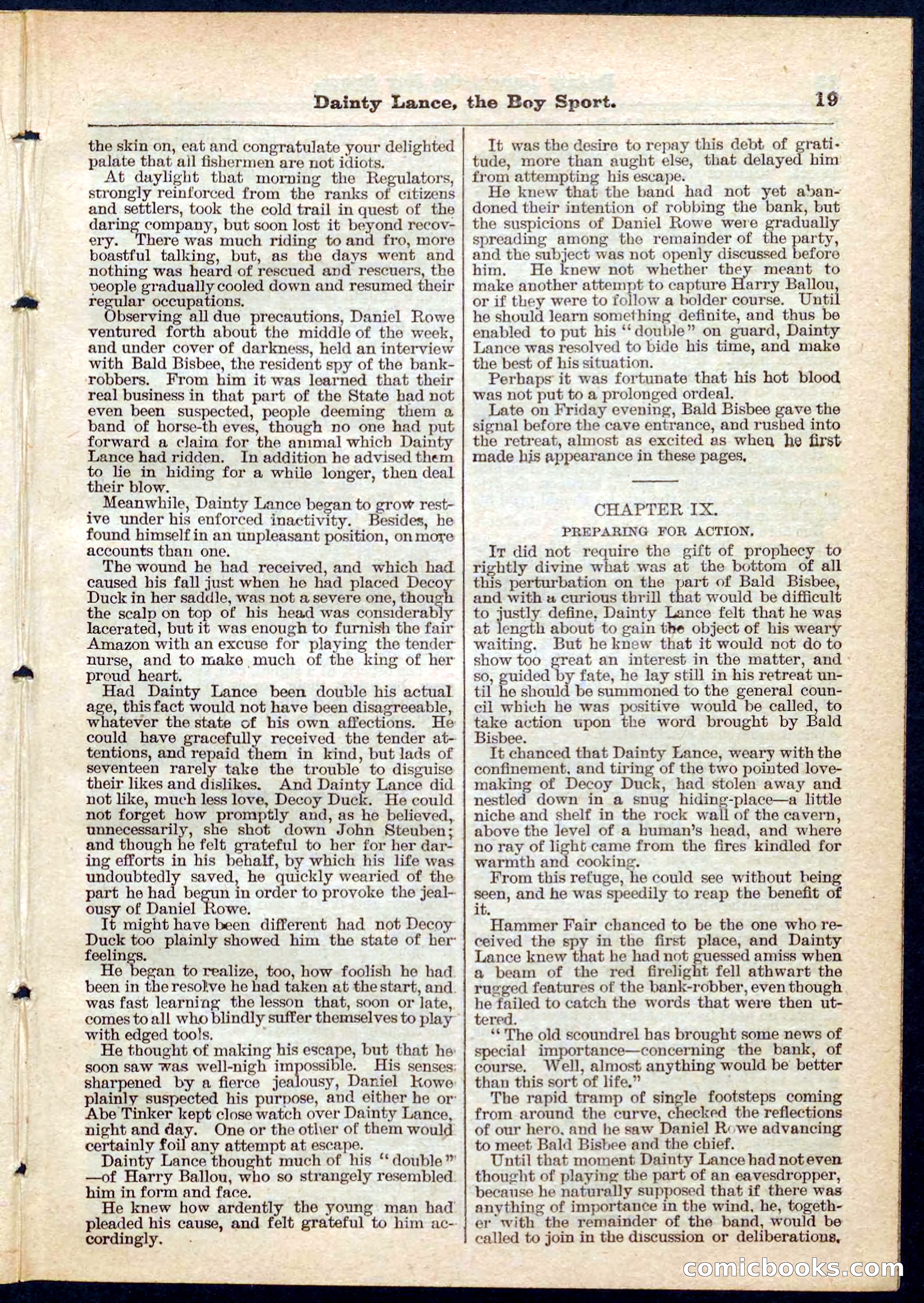 Beadle's Pocket Library No. 132 — page 19 of 32
