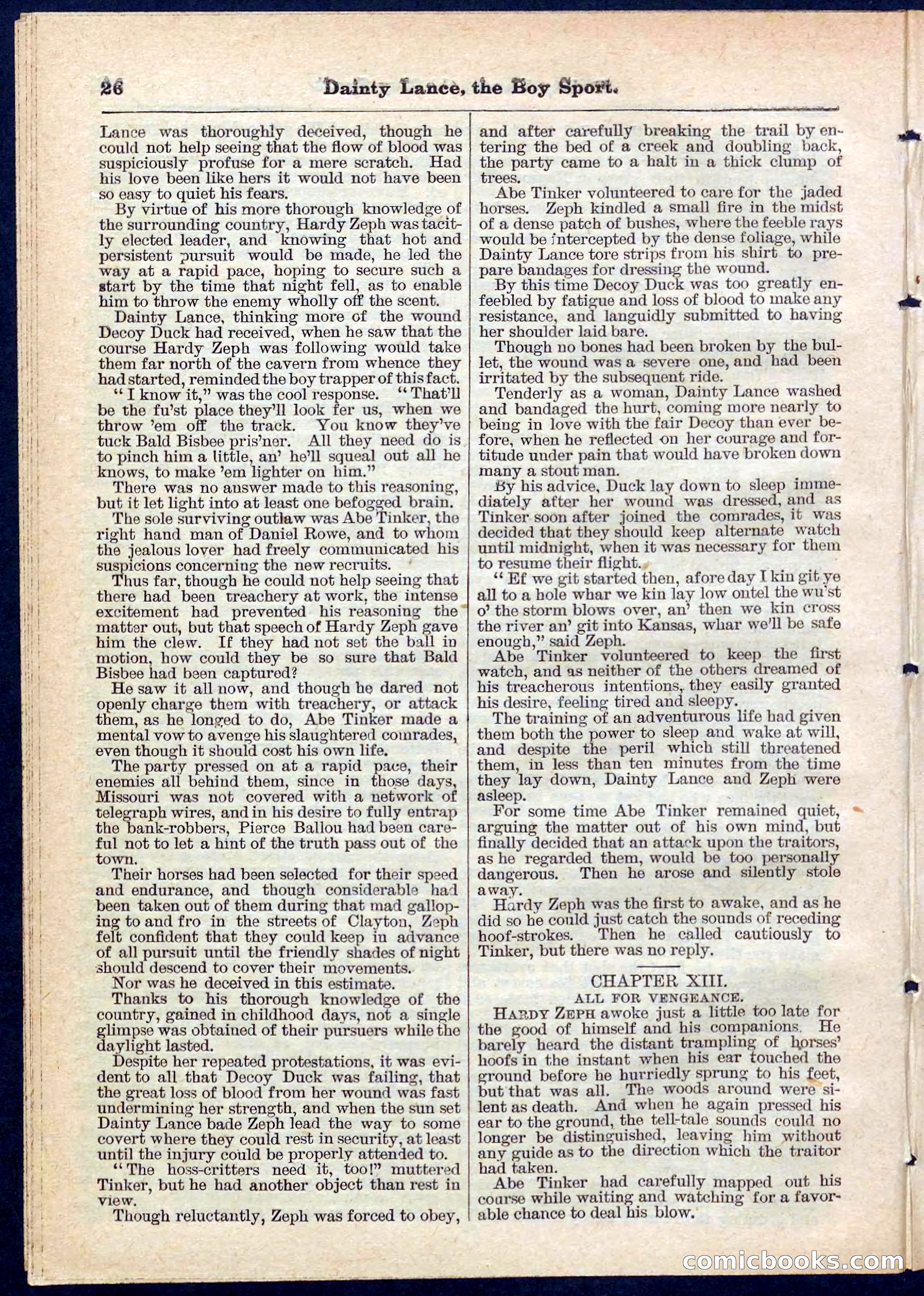 Beadle's Pocket Library No. 132 — page 26 of 32
