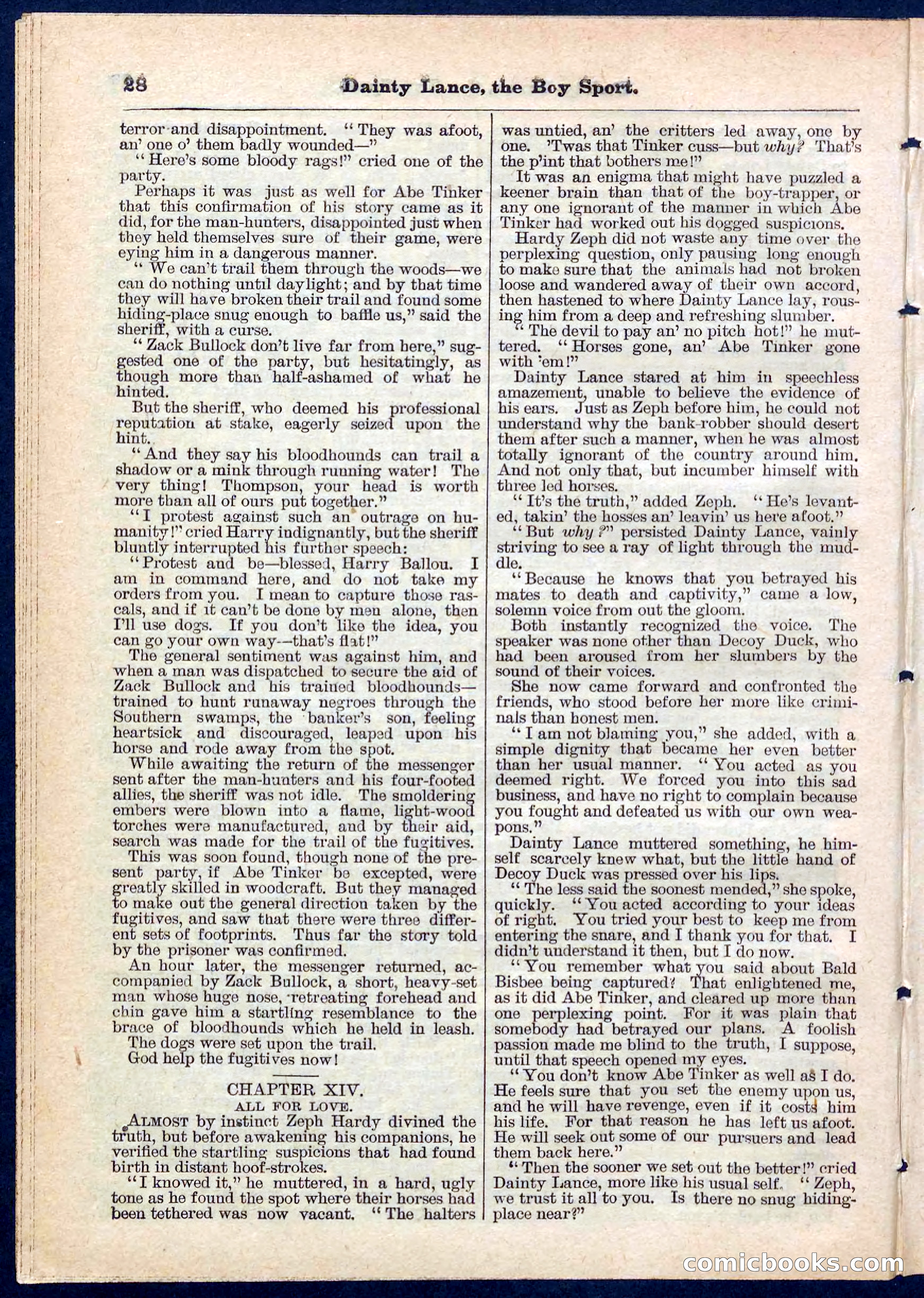 Beadle's Pocket Library No. 132 — page 28 of 32