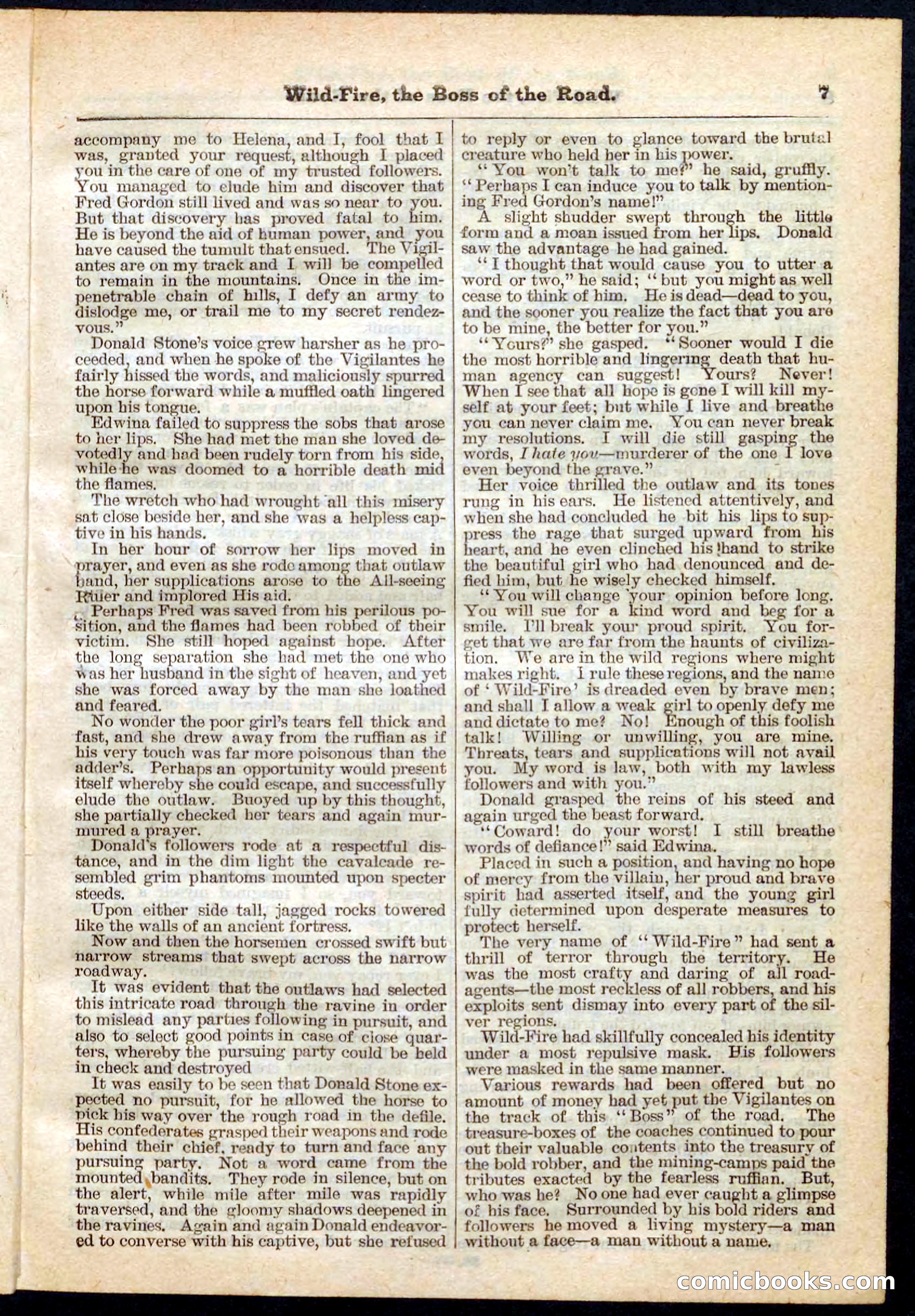 Beadle's Pocket Library No. 133 — page 7 of 32