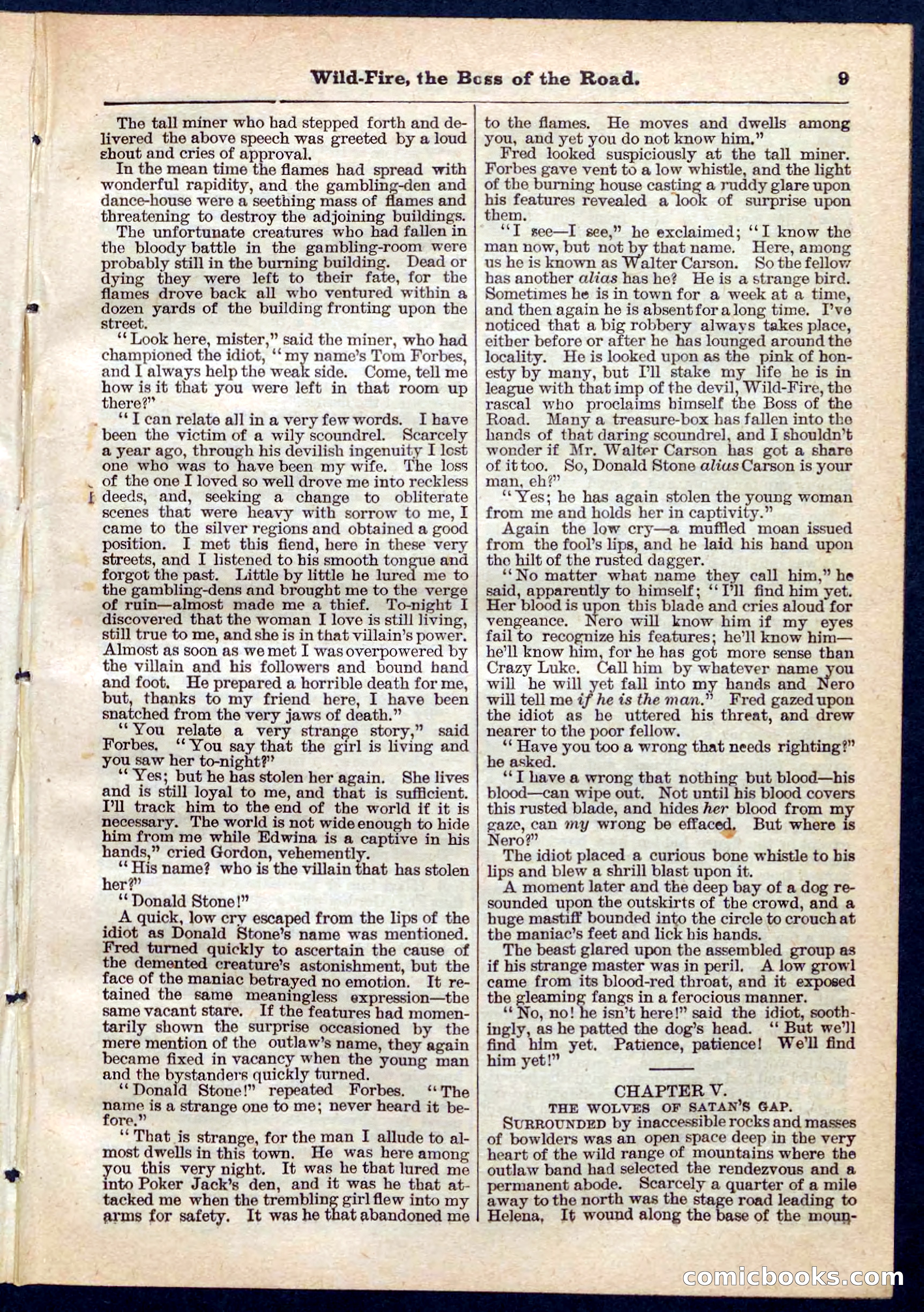 Beadle's Pocket Library No. 133 — page 9 of 32
