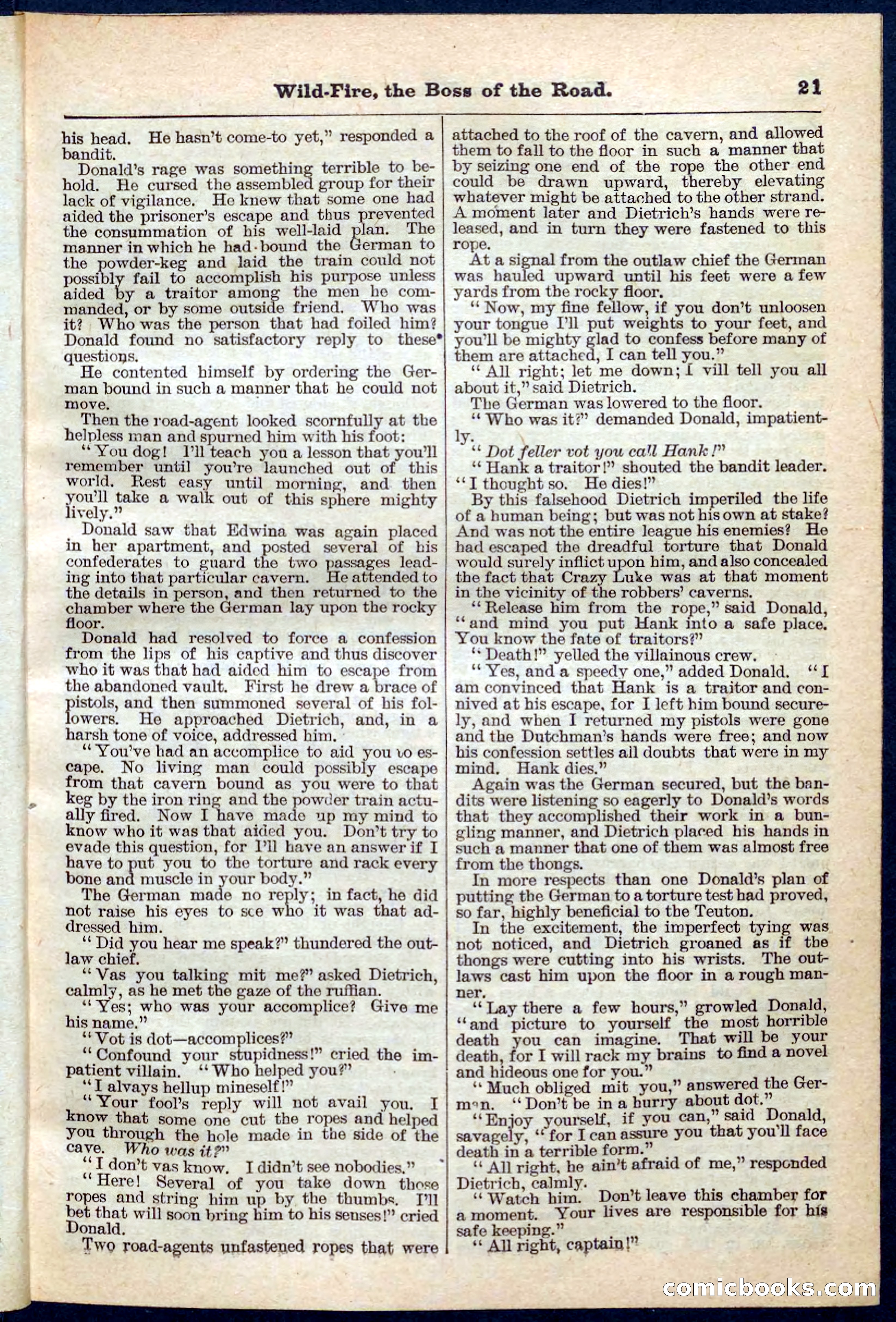 Beadle's Pocket Library No. 133 — page 21 of 32