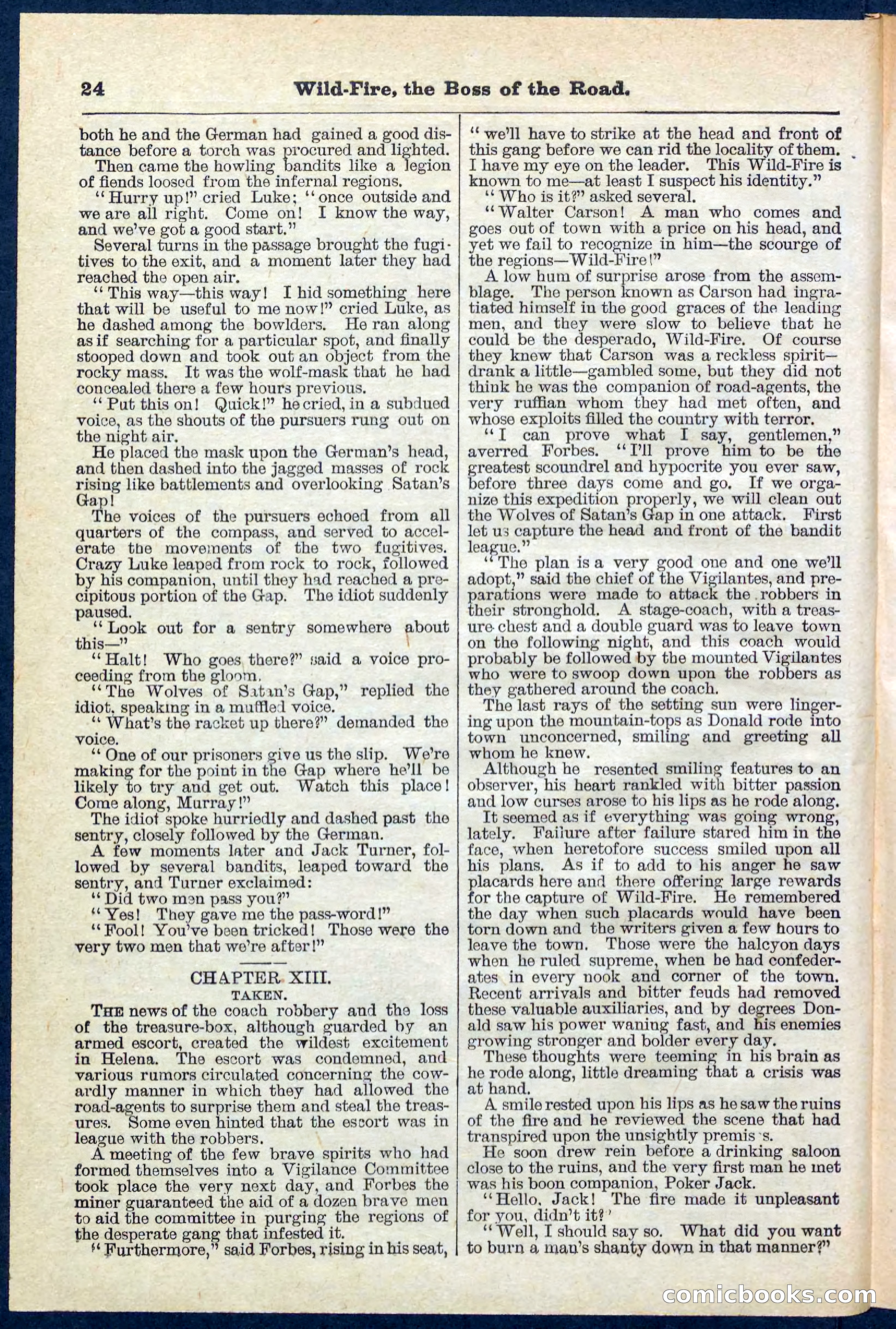 Beadle's Pocket Library No. 133 — page 24 of 32
