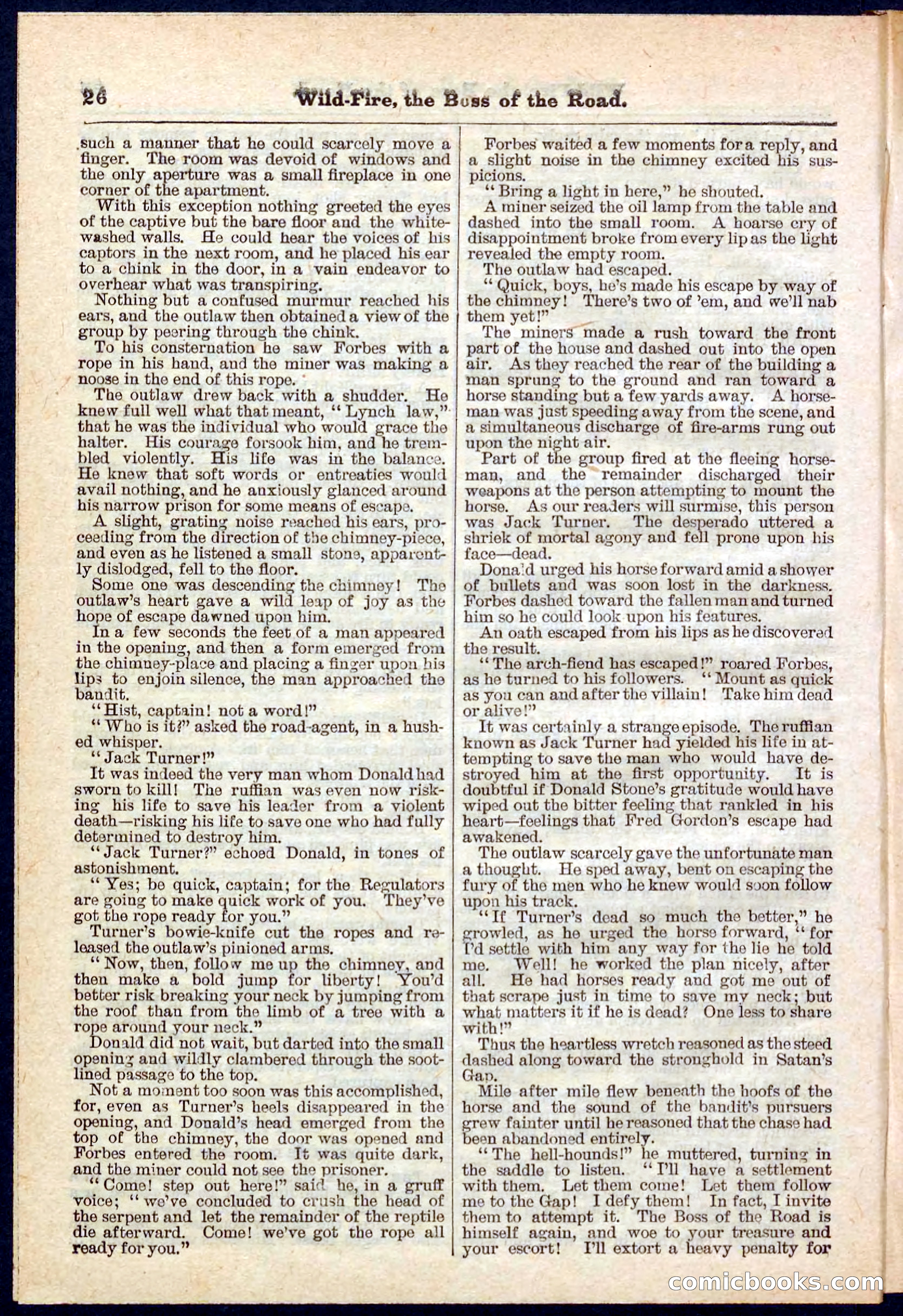 Beadle's Pocket Library No. 133 — page 26 of 32