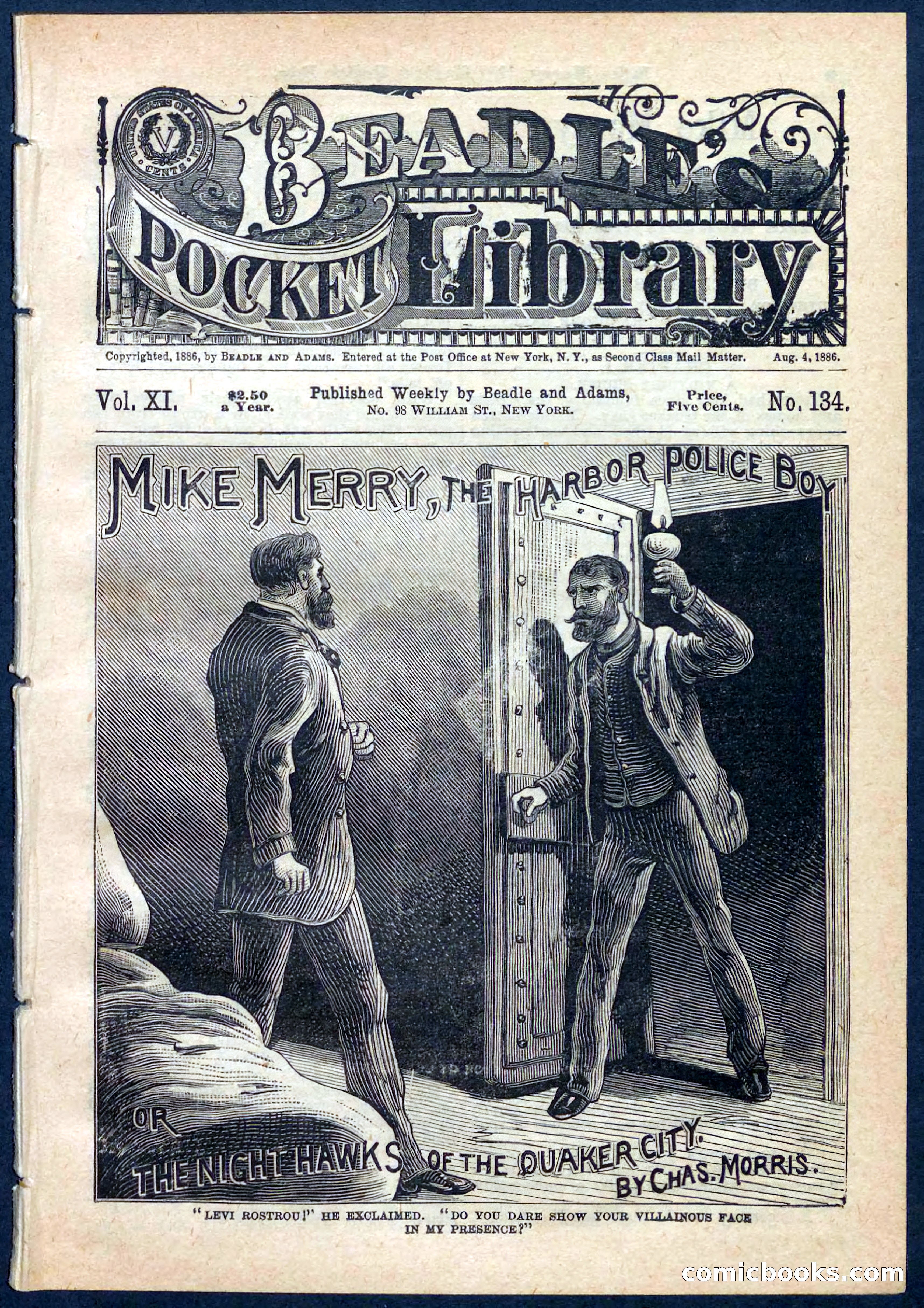 Beadle's Pocket Library No. 134 — page 1 of 32