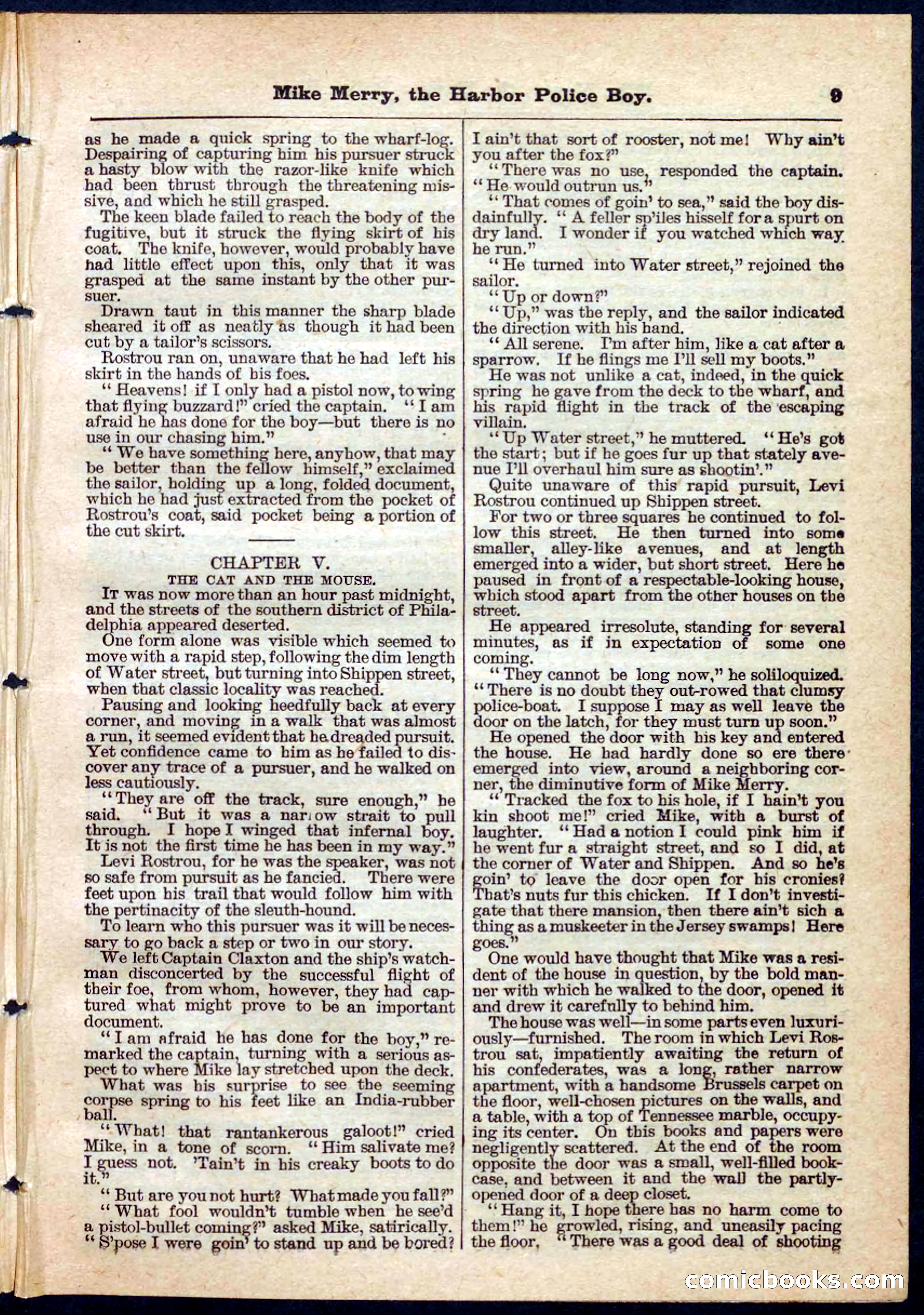 Beadle's Pocket Library No. 134 — page 9 of 32