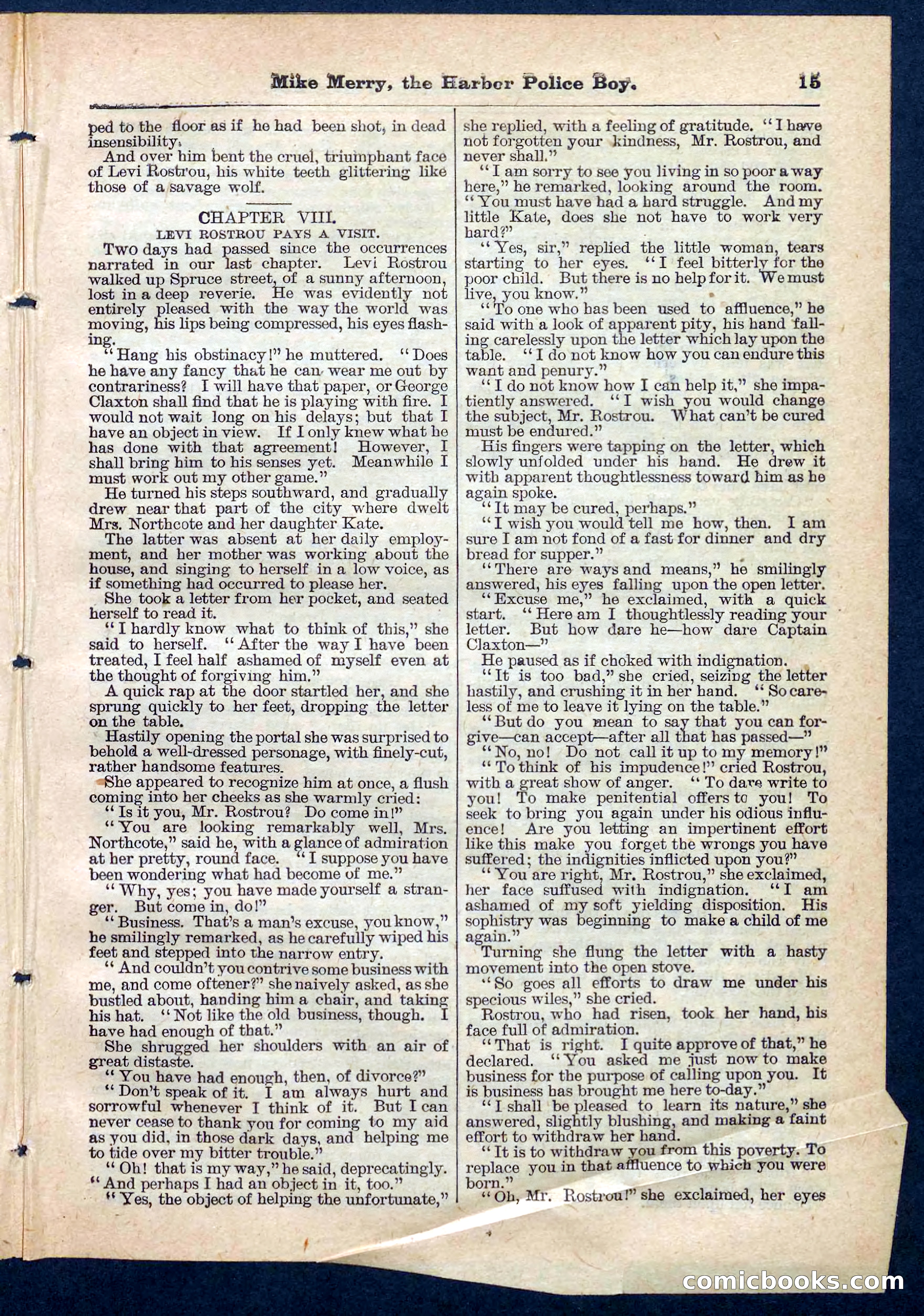 Beadle's Pocket Library No. 134 — page 15 of 32