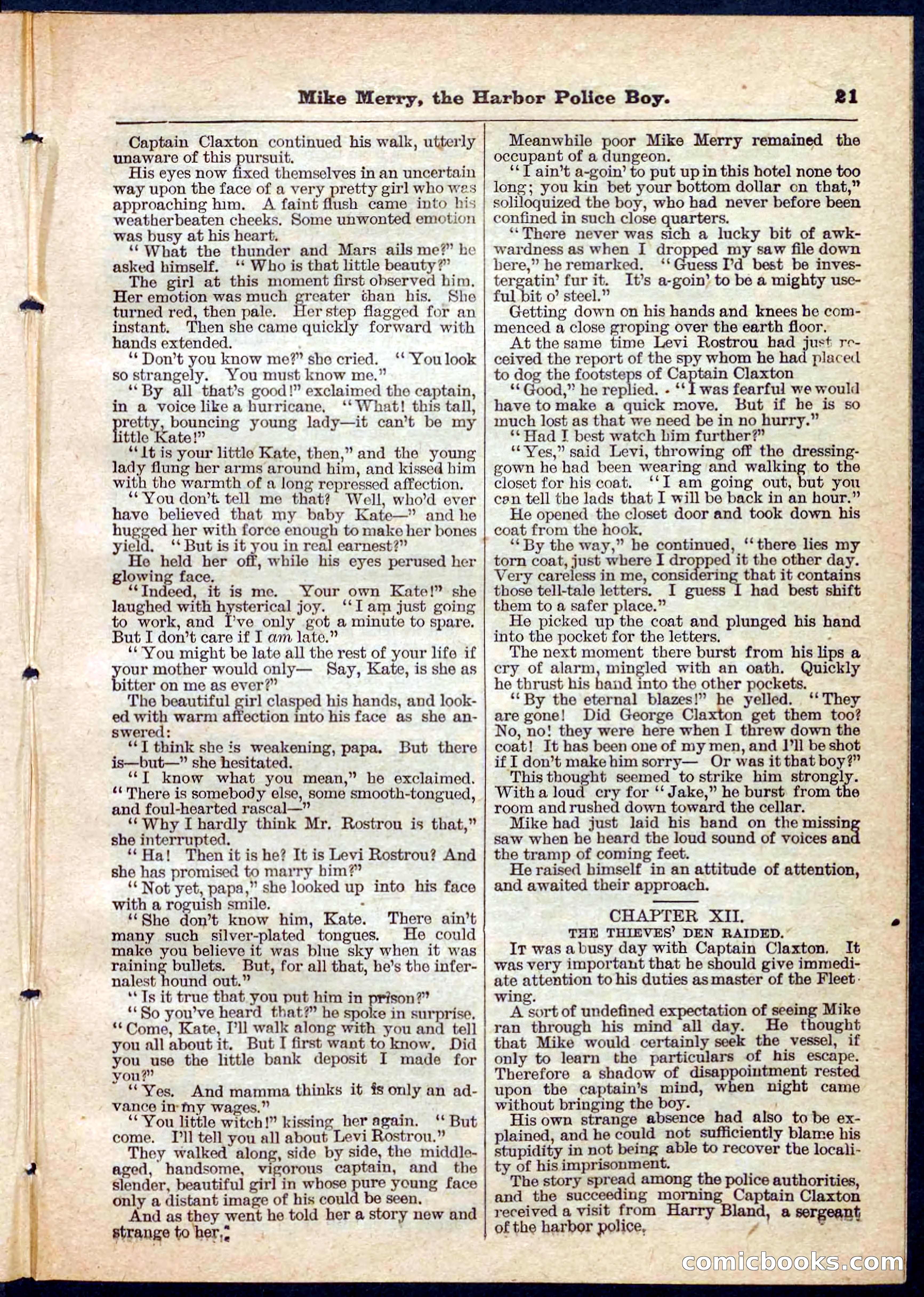 Beadle's Pocket Library No. 134 — page 21 of 32