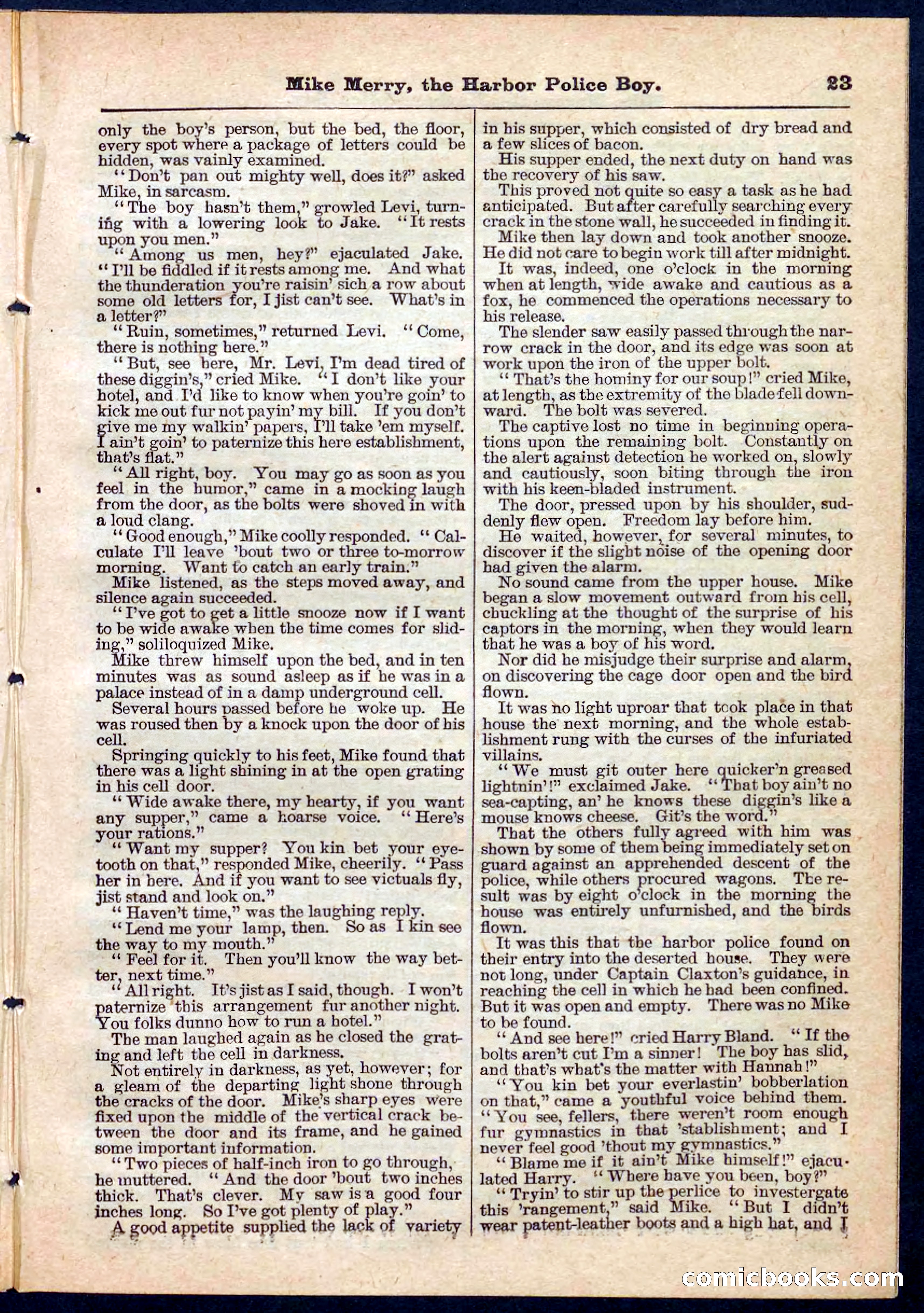 Beadle's Pocket Library No. 134 — page 23 of 32