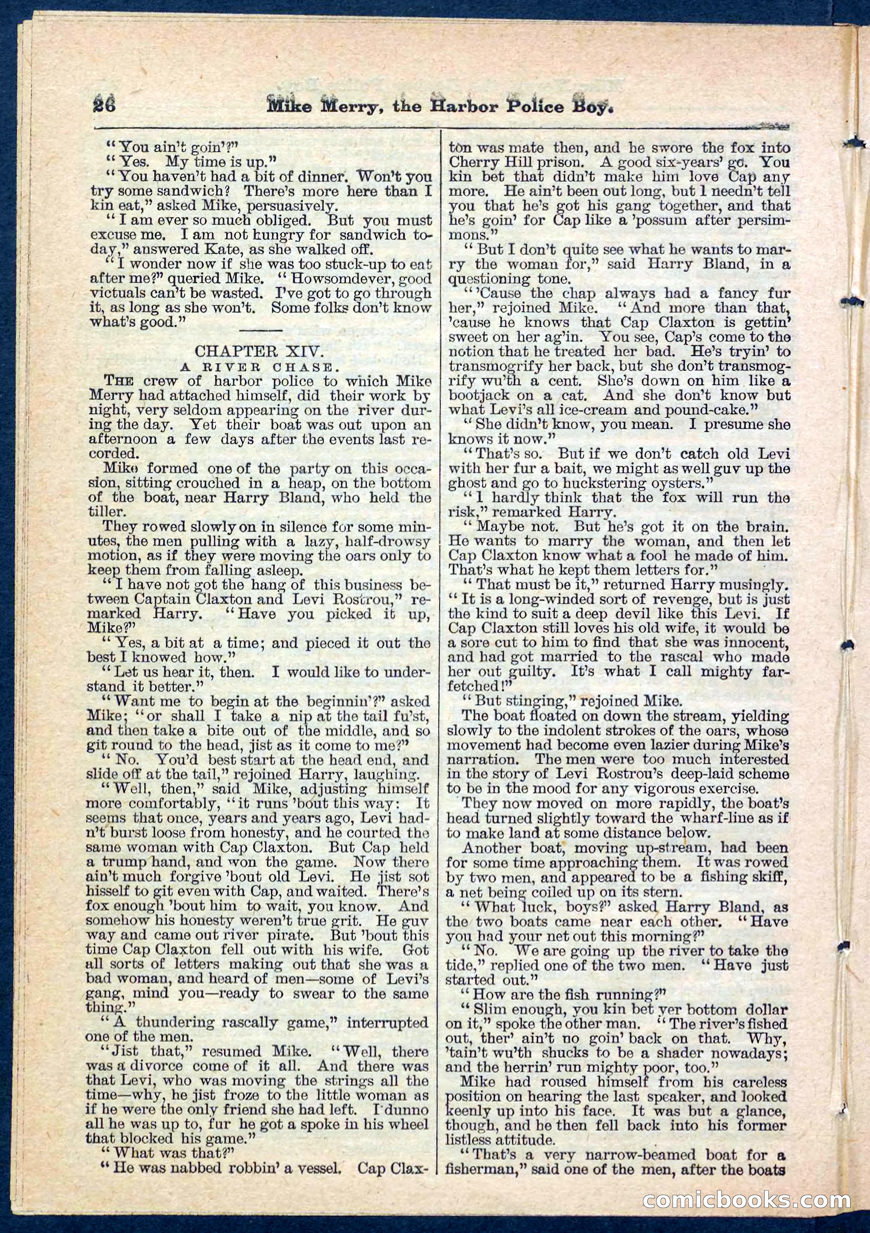 Beadle's Pocket Library No. 134 — page 26 of 32