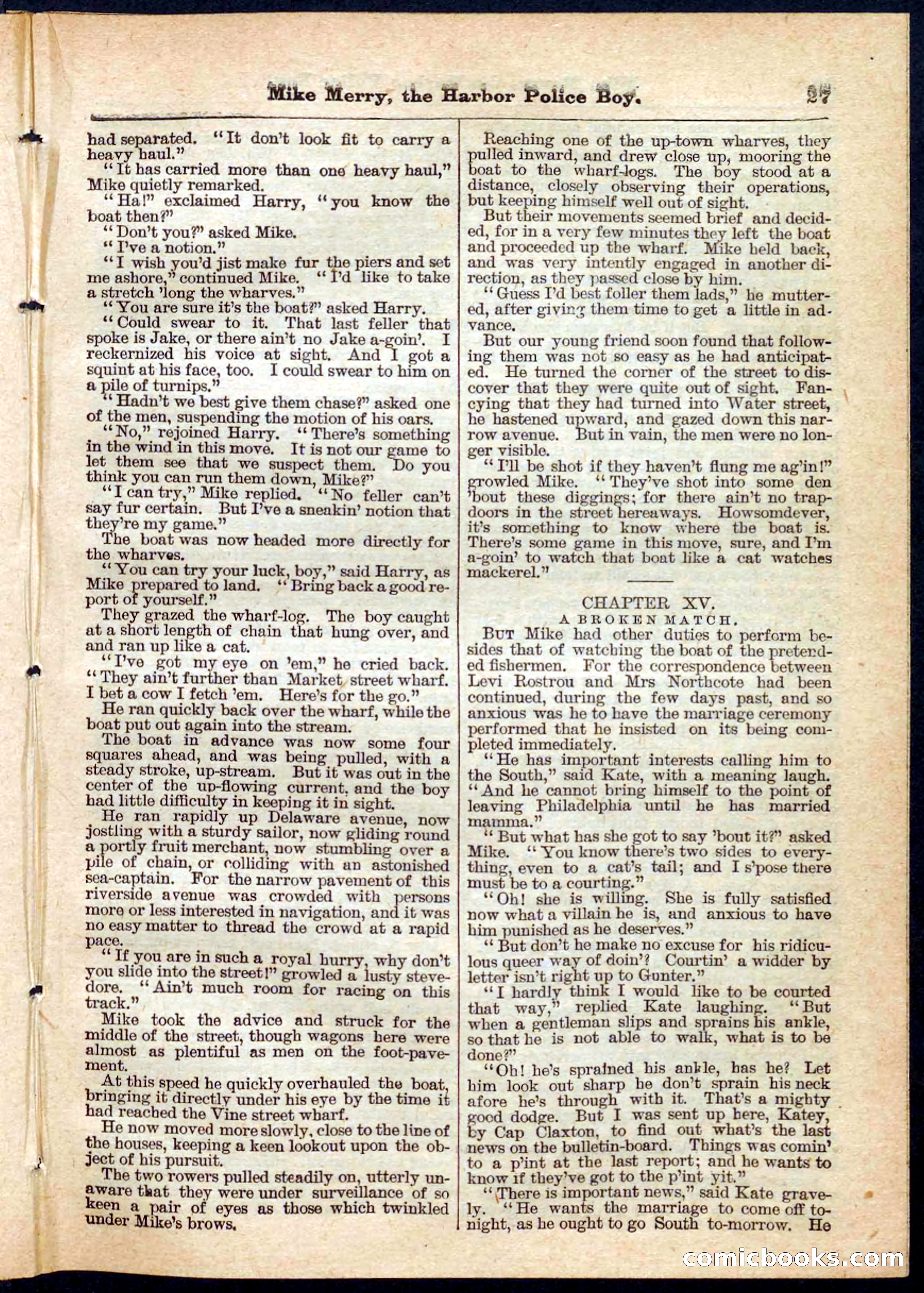 Beadle's Pocket Library No. 134 — page 27 of 32