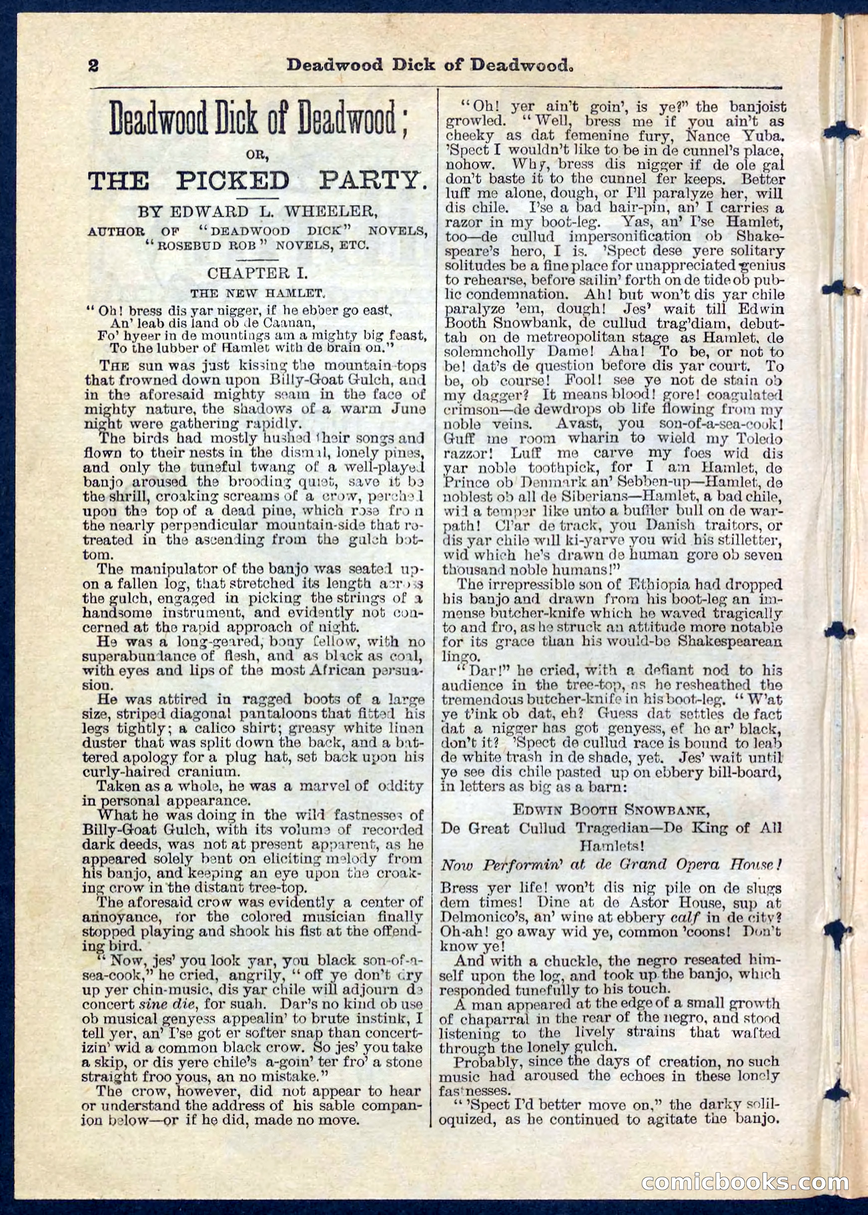Beadle's Pocket Library No. 135 — page 2 of 32