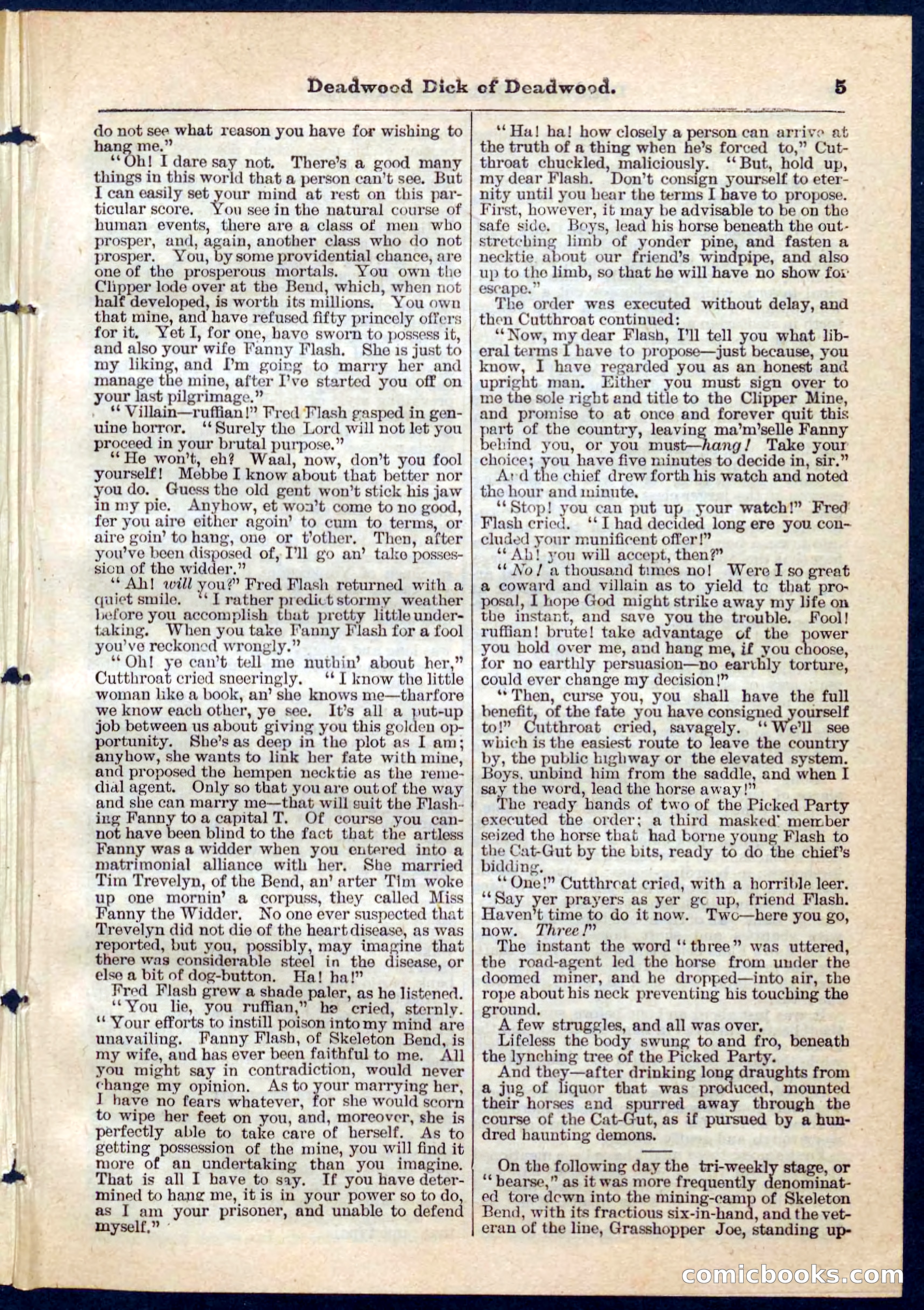 Beadle's Pocket Library No. 135 — page 5 of 32