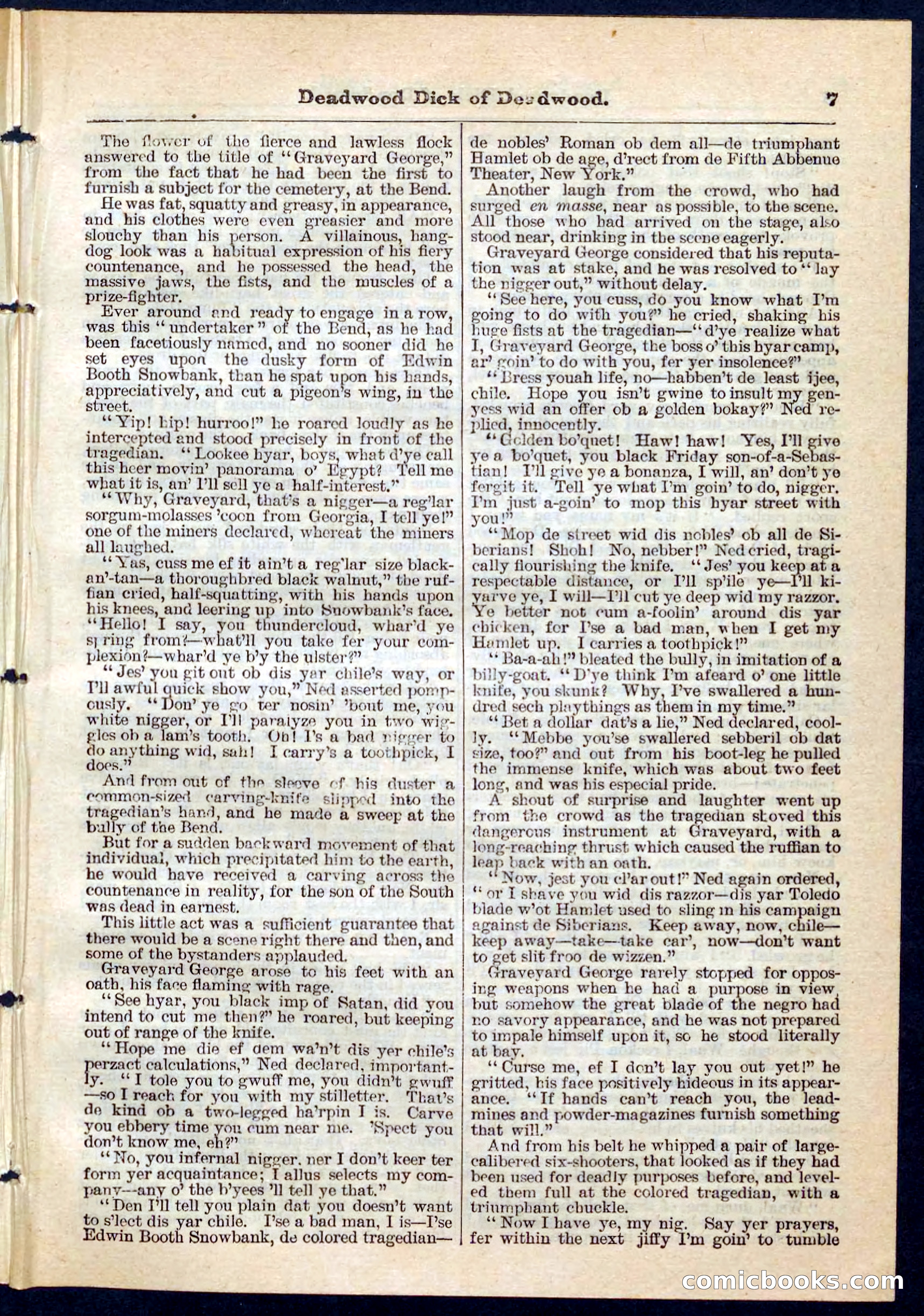 Beadle's Pocket Library No. 135 — page 7 of 32