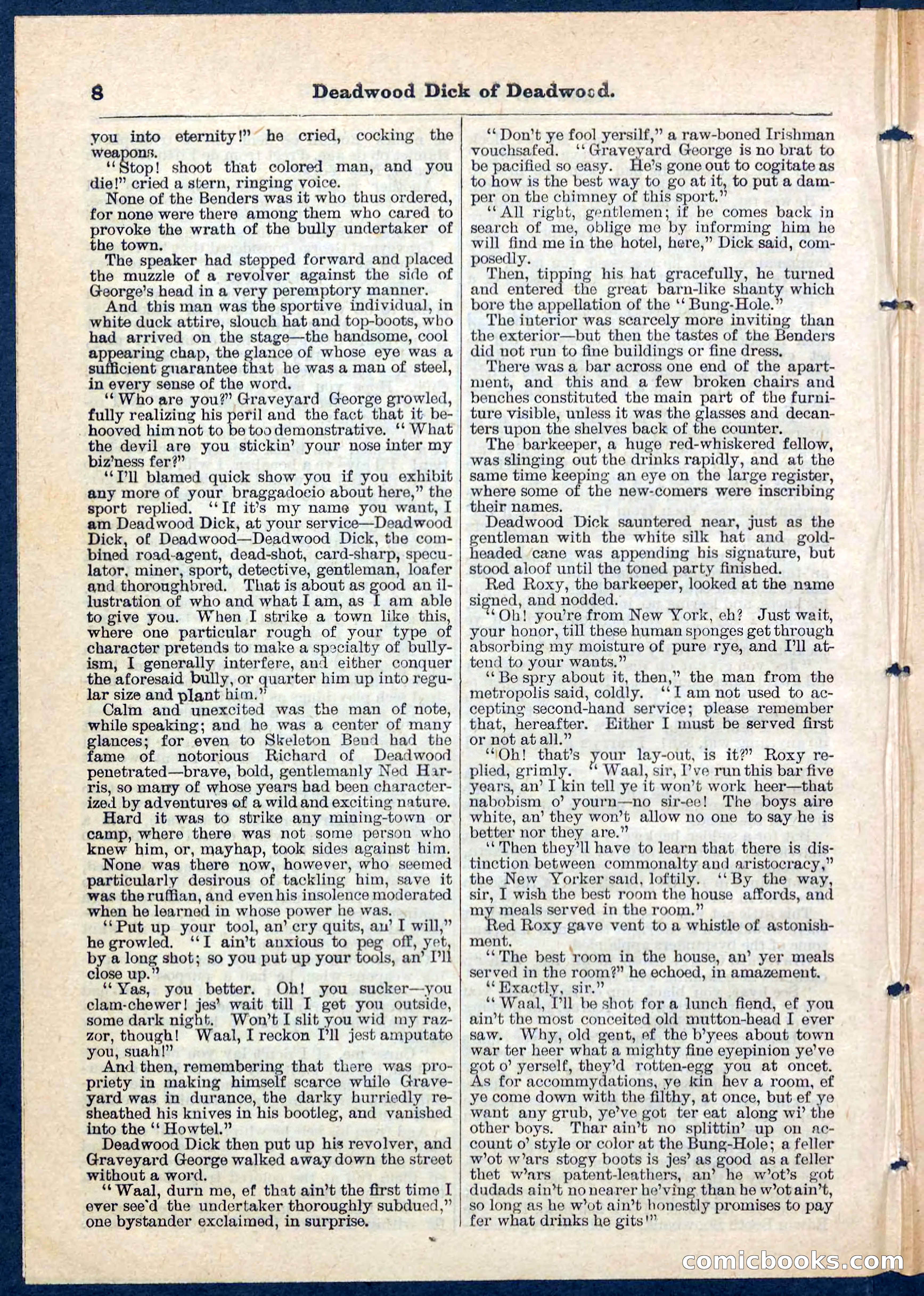 Beadle's Pocket Library No. 135 — page 8 of 32
