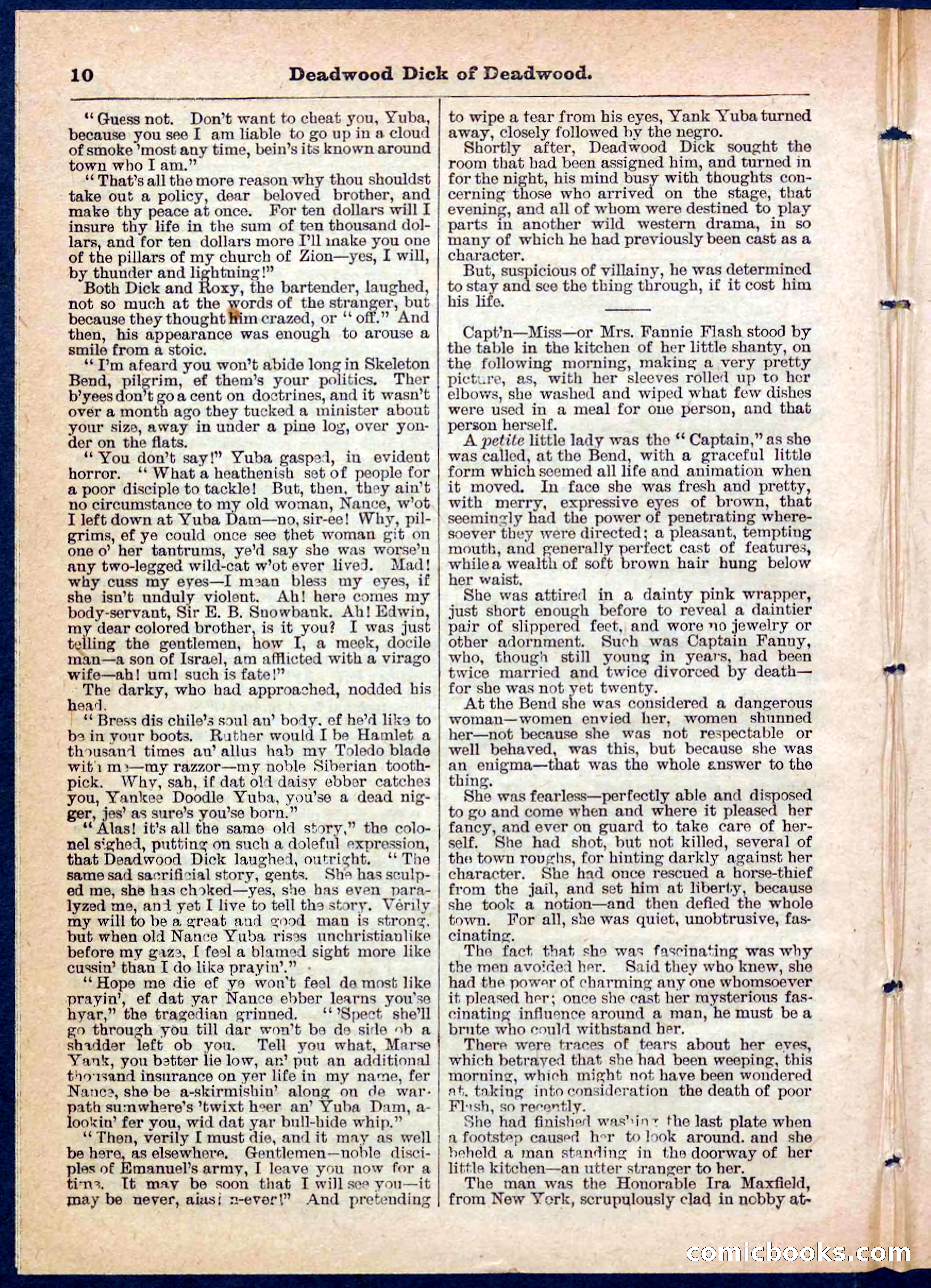 Beadle's Pocket Library No. 135 — page 10 of 32