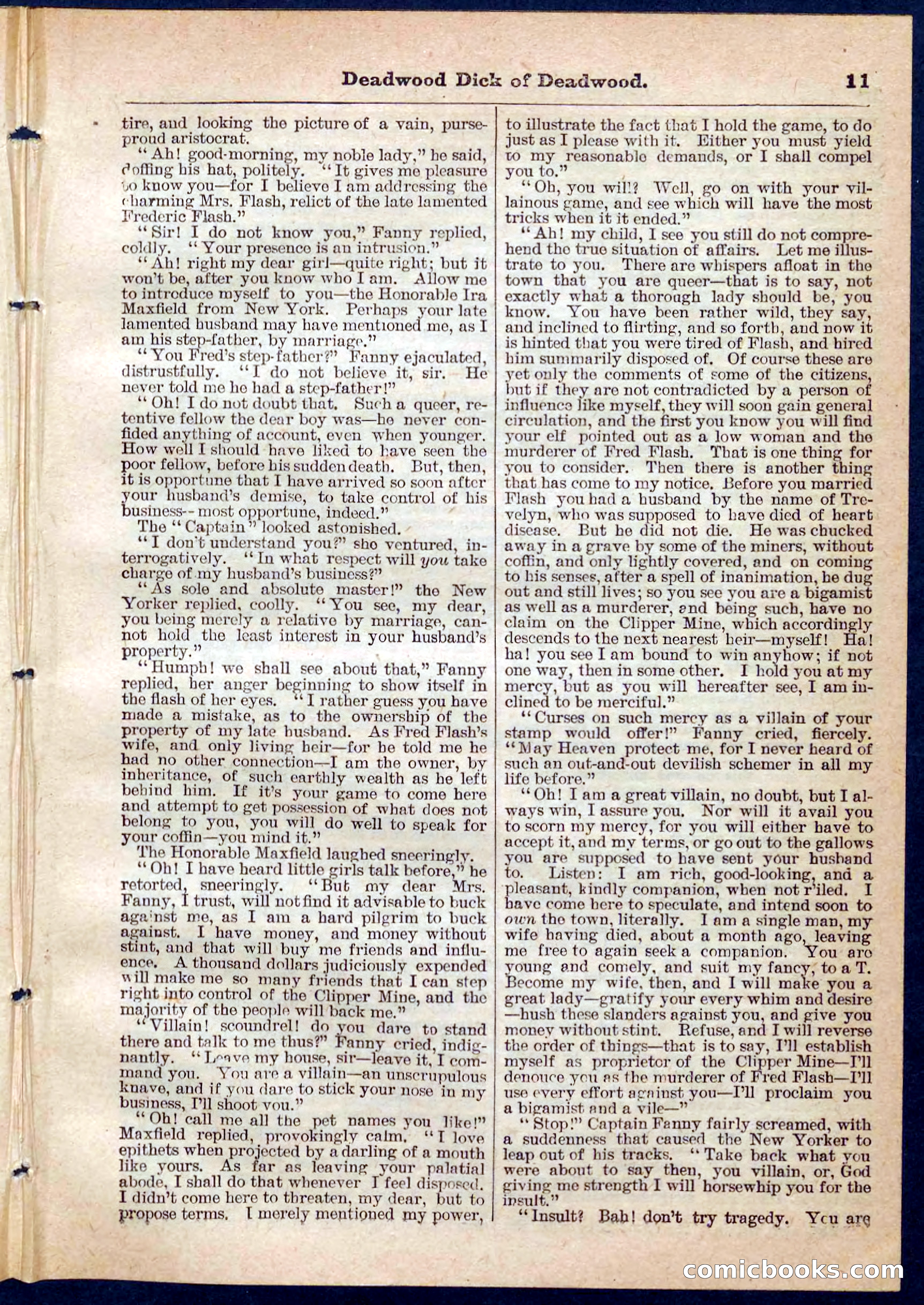 Beadle's Pocket Library No. 135 — page 11 of 32