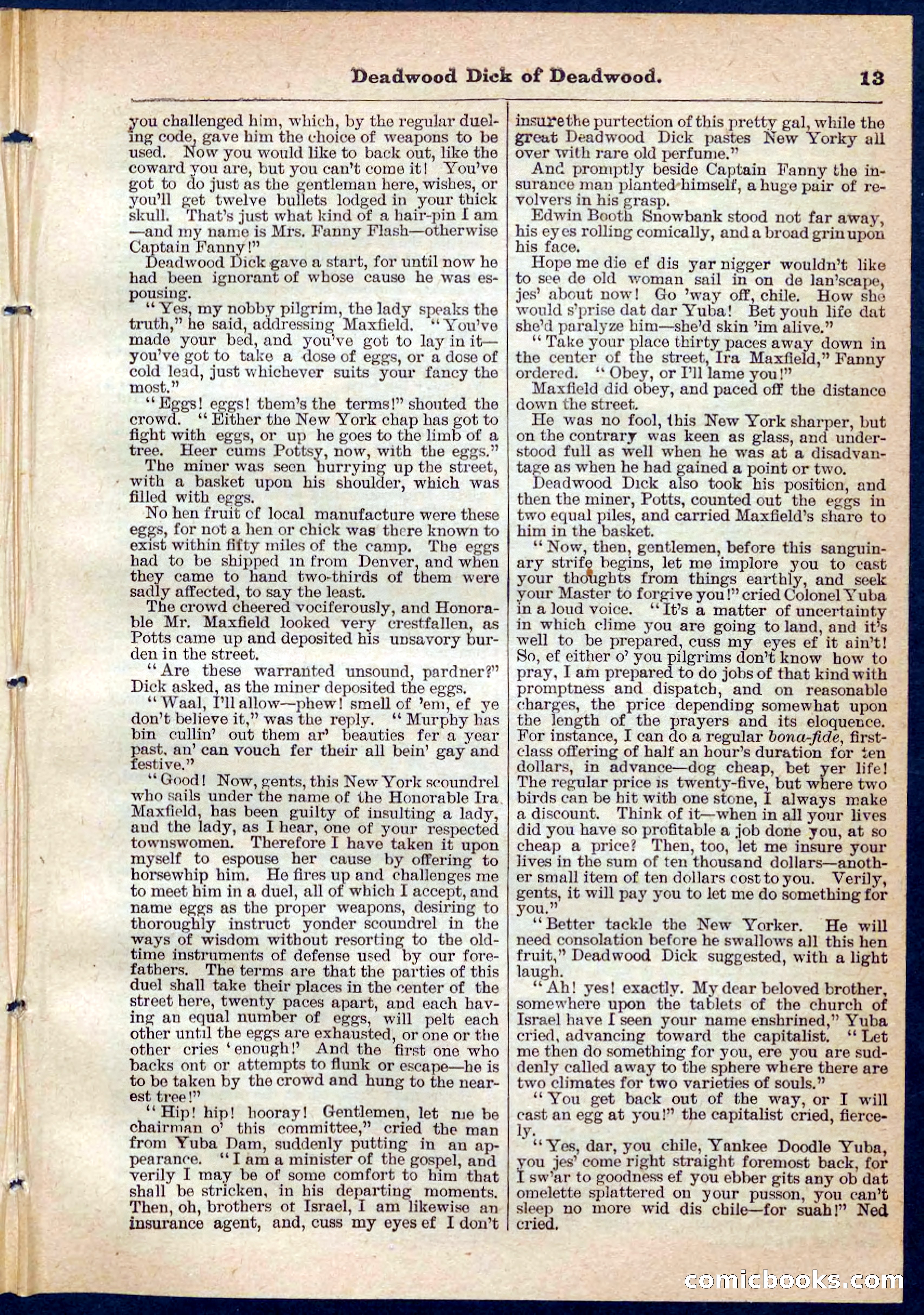 Beadle's Pocket Library No. 135 — page 13 of 32