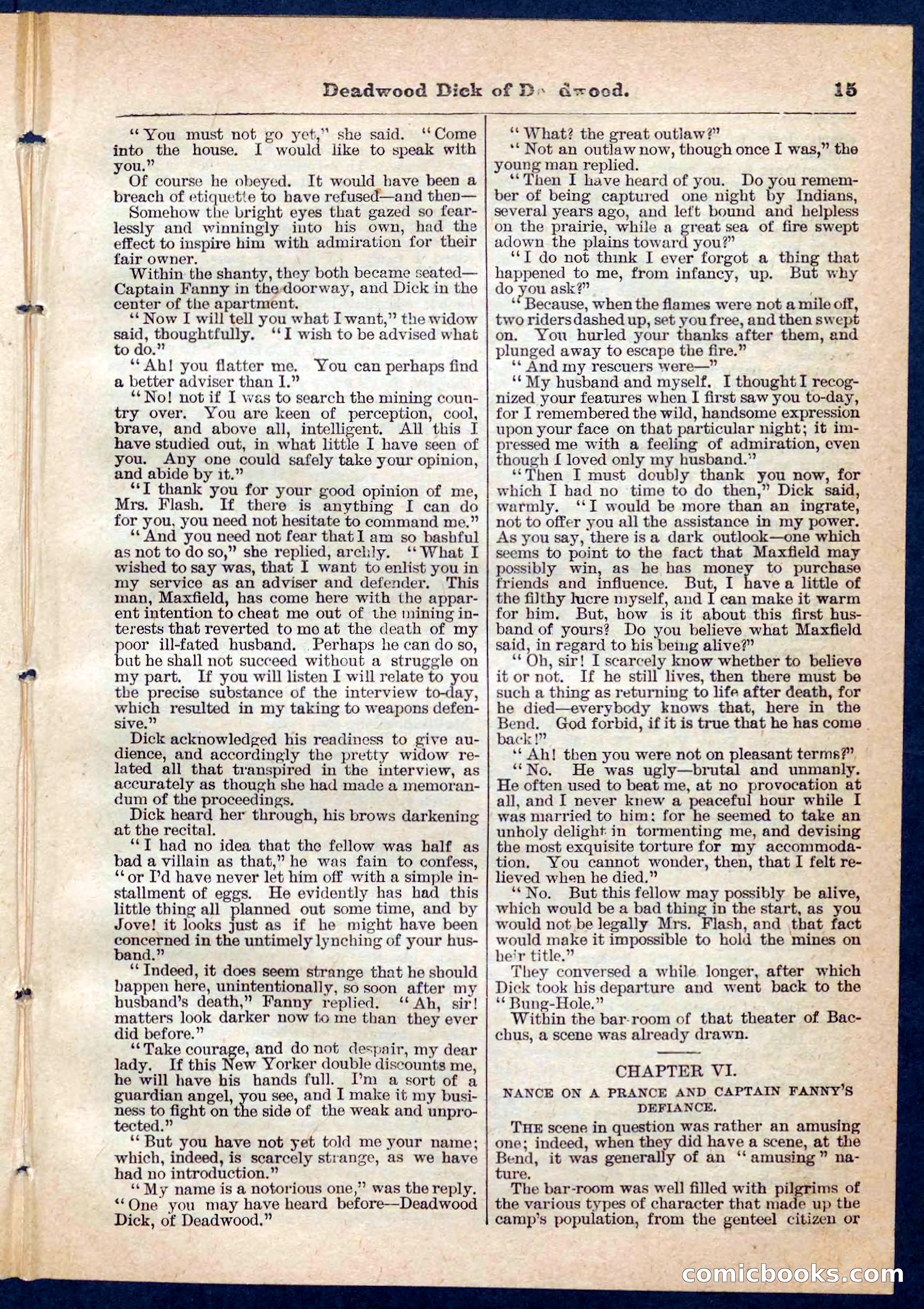 Beadle's Pocket Library No. 135 — page 15 of 32