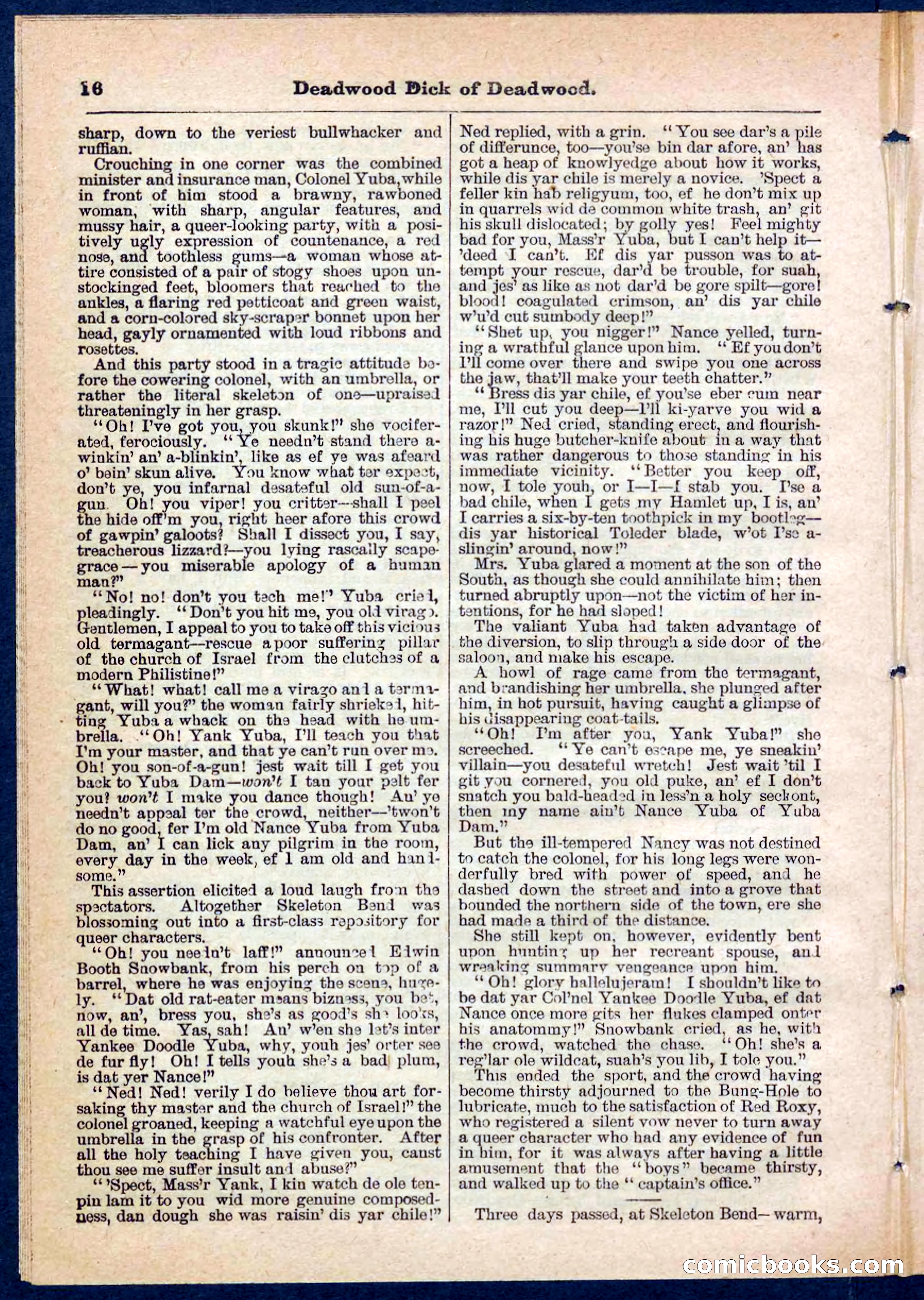Beadle's Pocket Library No. 135 — page 16 of 32
