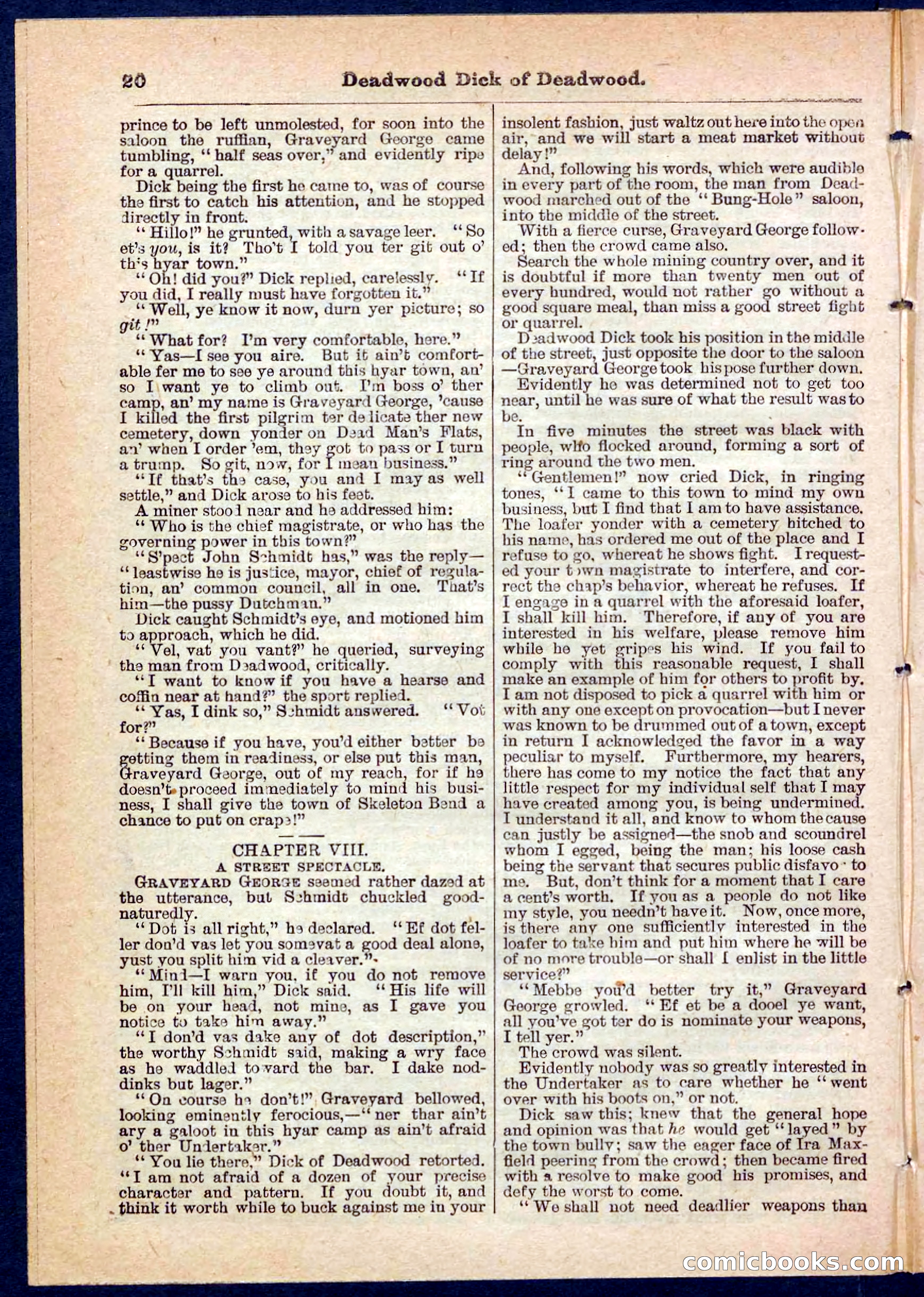 Beadle's Pocket Library No. 135 — page 20 of 32