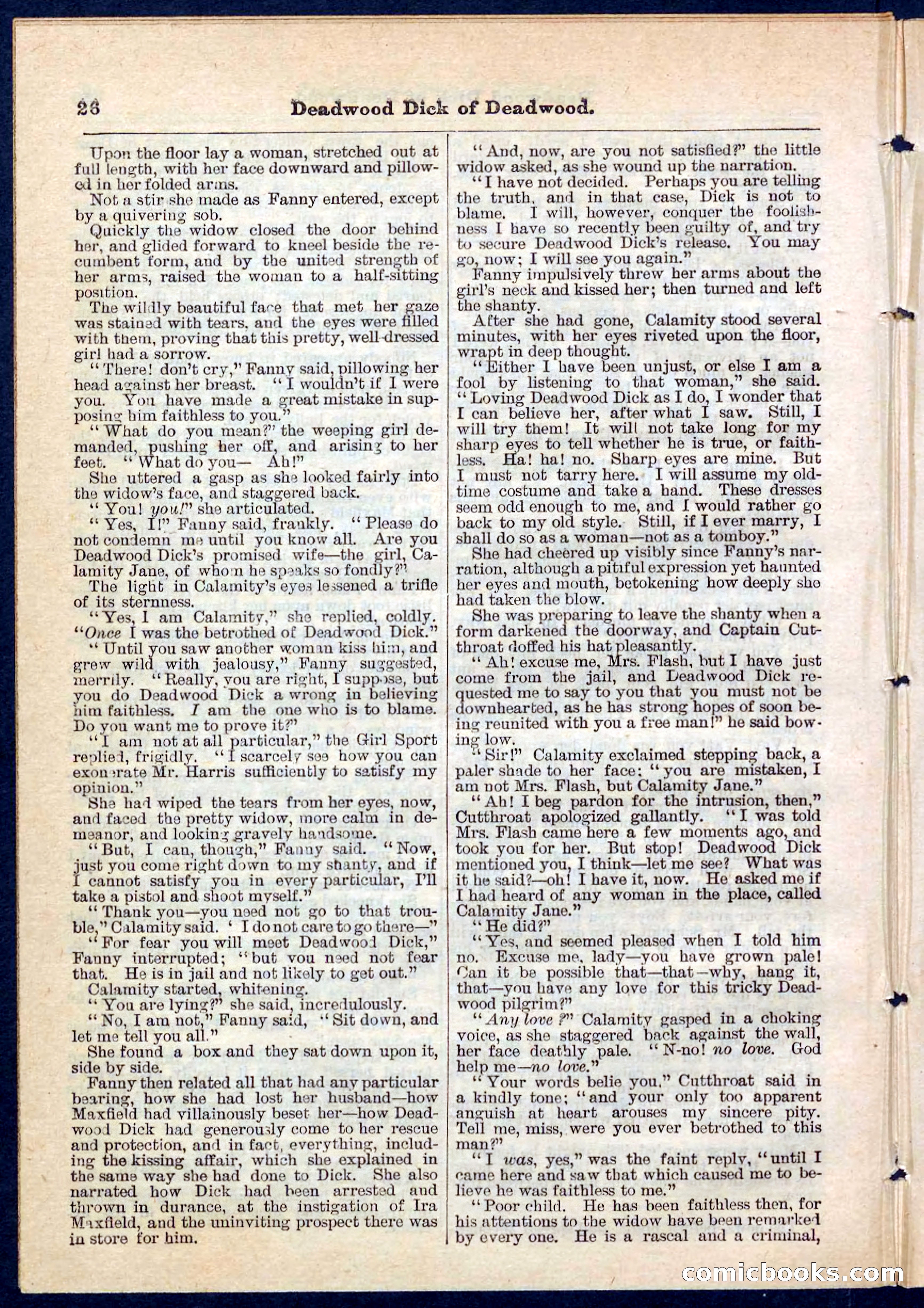 Beadle's Pocket Library No. 135 — page 26 of 32