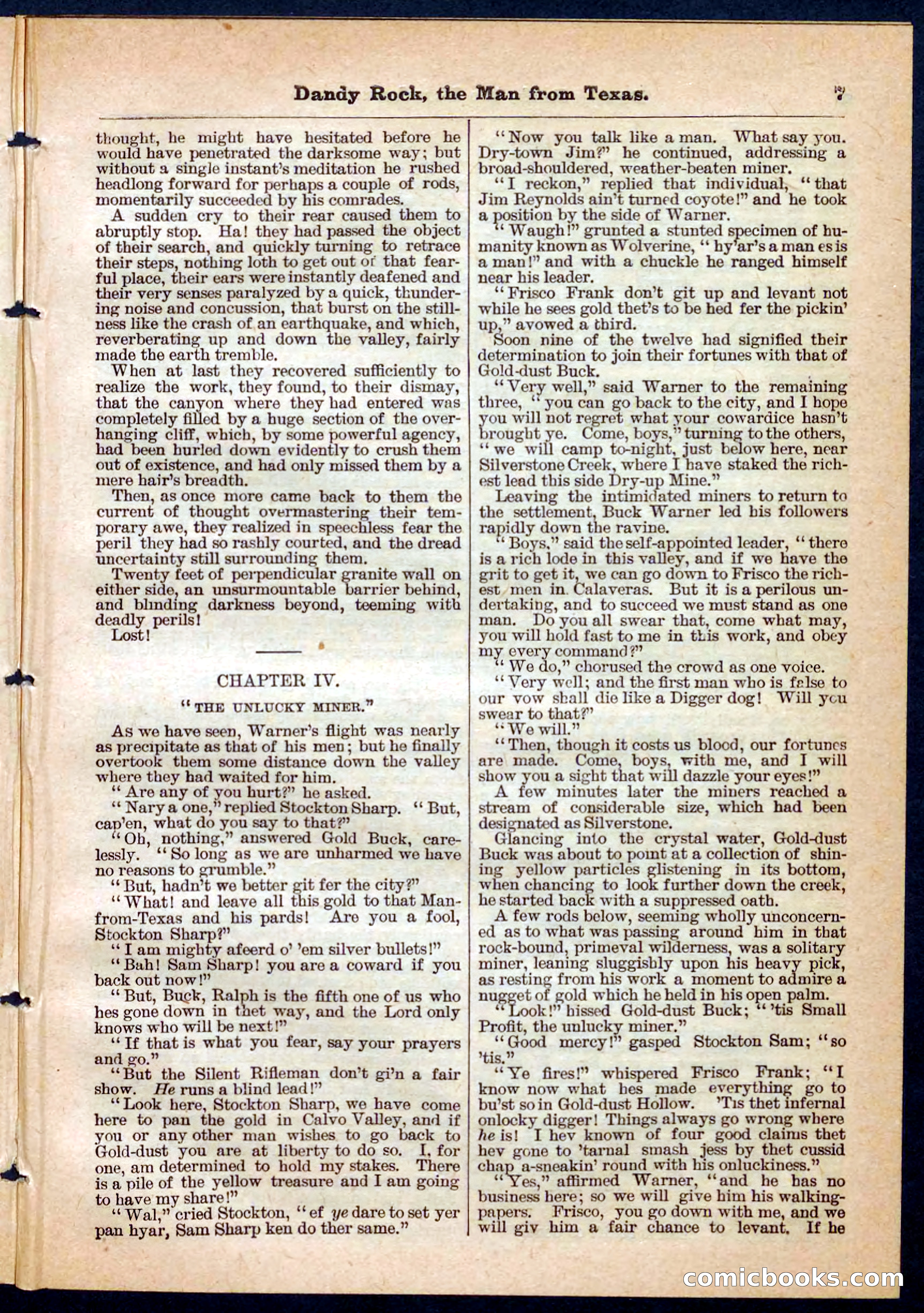 Beadle's Pocket Library No. 137 — page 7 of 32