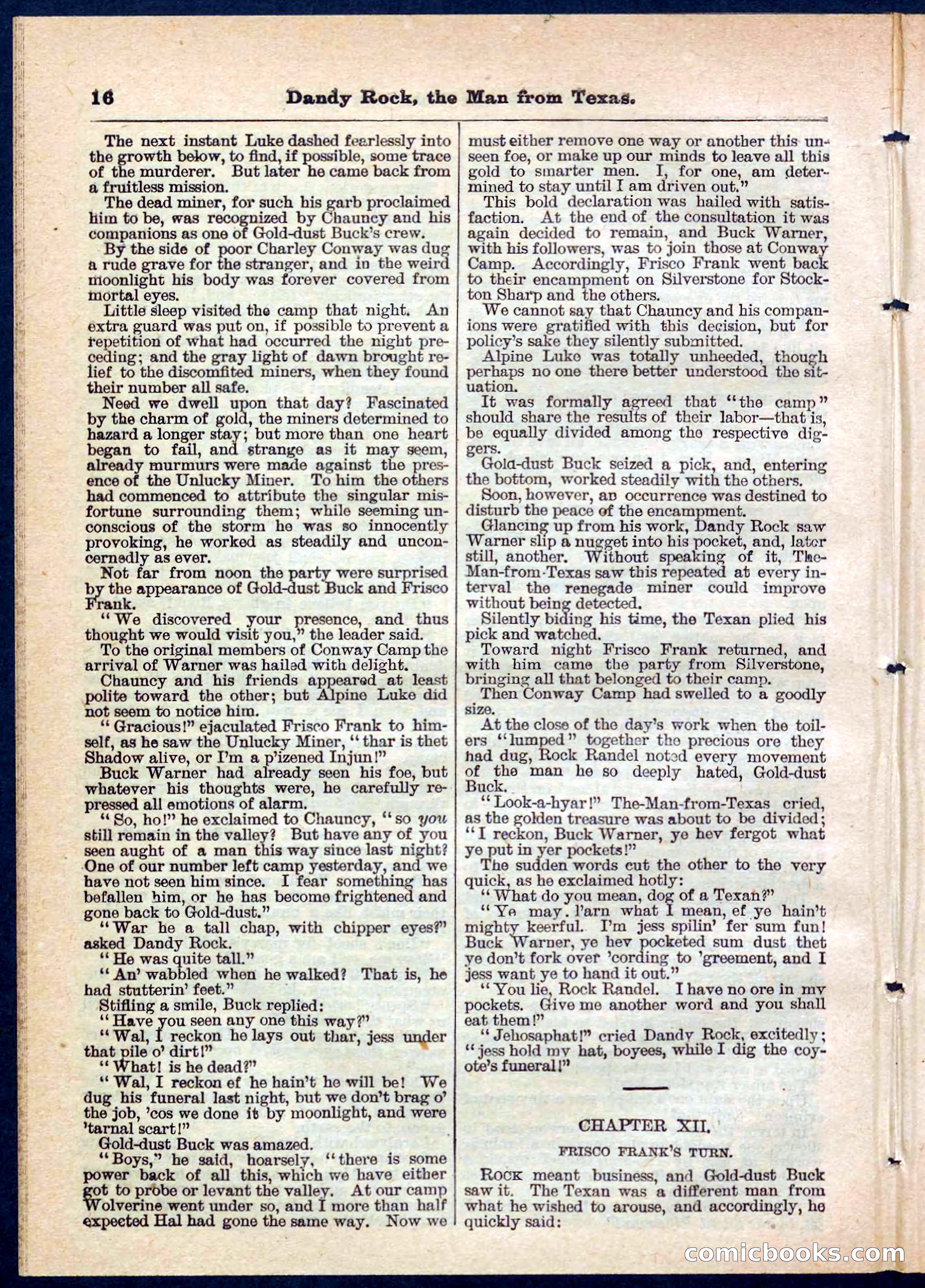 Beadle's Pocket Library No. 137 — page 16 of 32