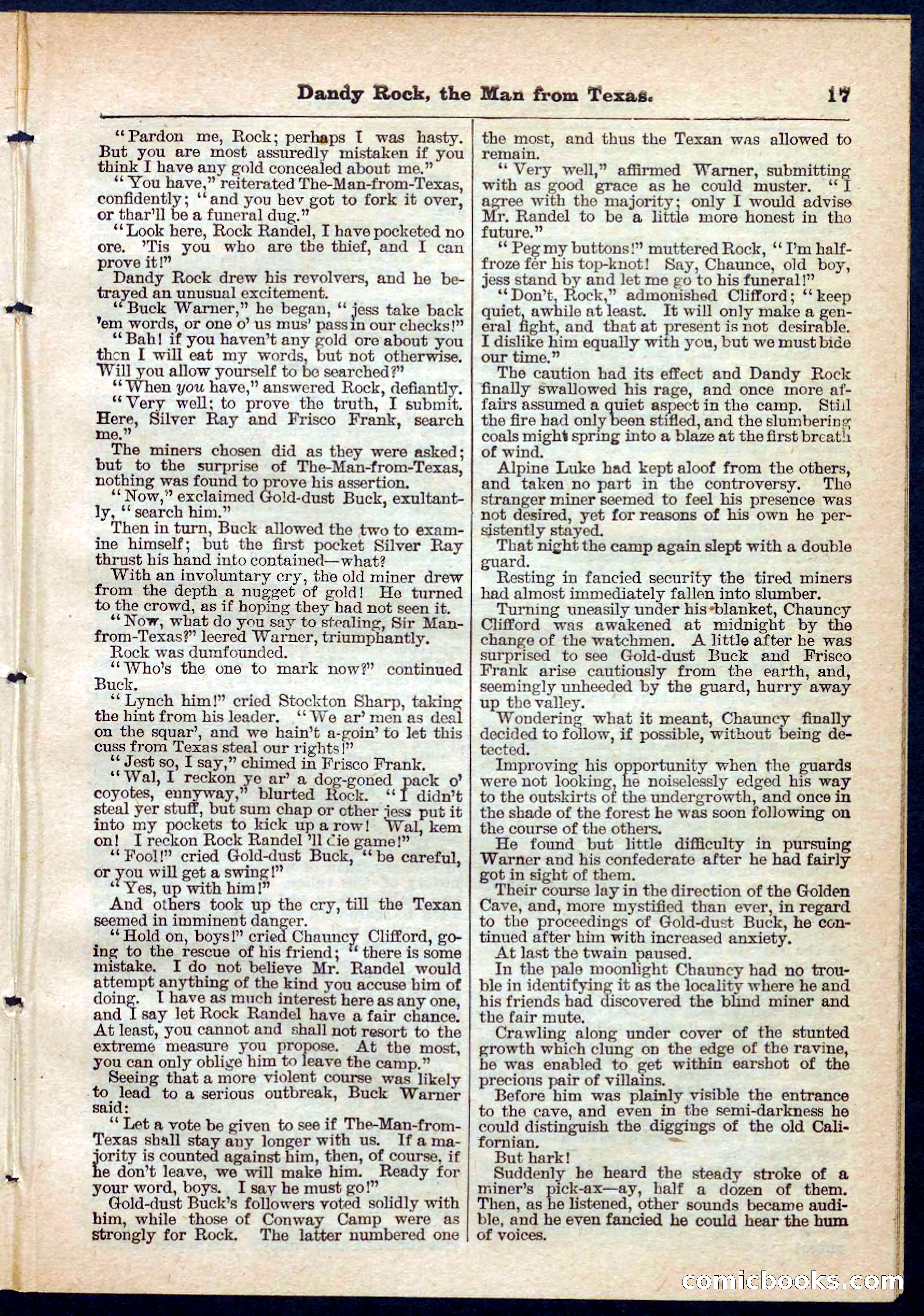 Beadle's Pocket Library No. 137 — page 17 of 32