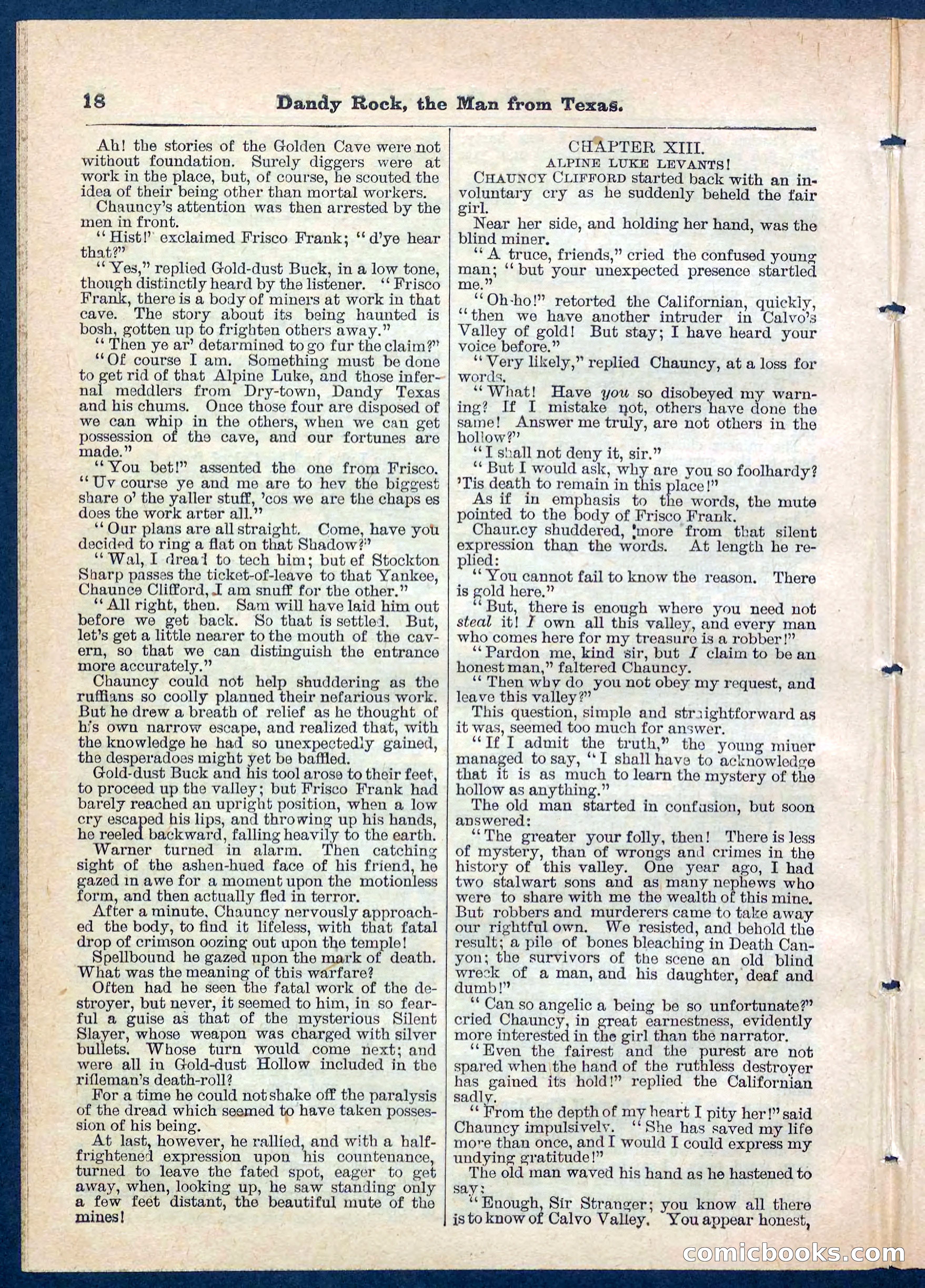 Beadle's Pocket Library No. 137 — page 18 of 32