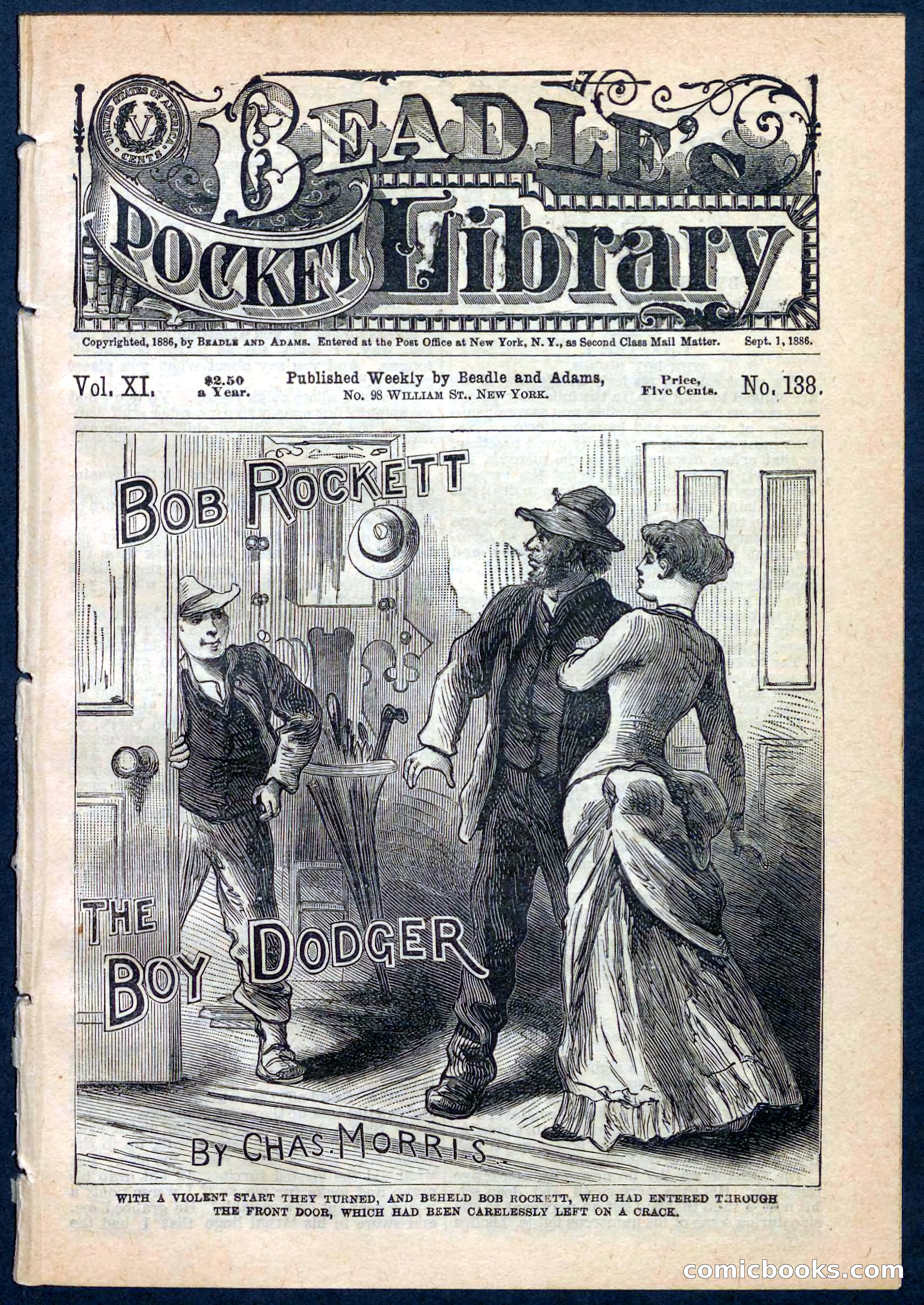 Beadle's Pocket Library, No. 138 — page 1 of 32