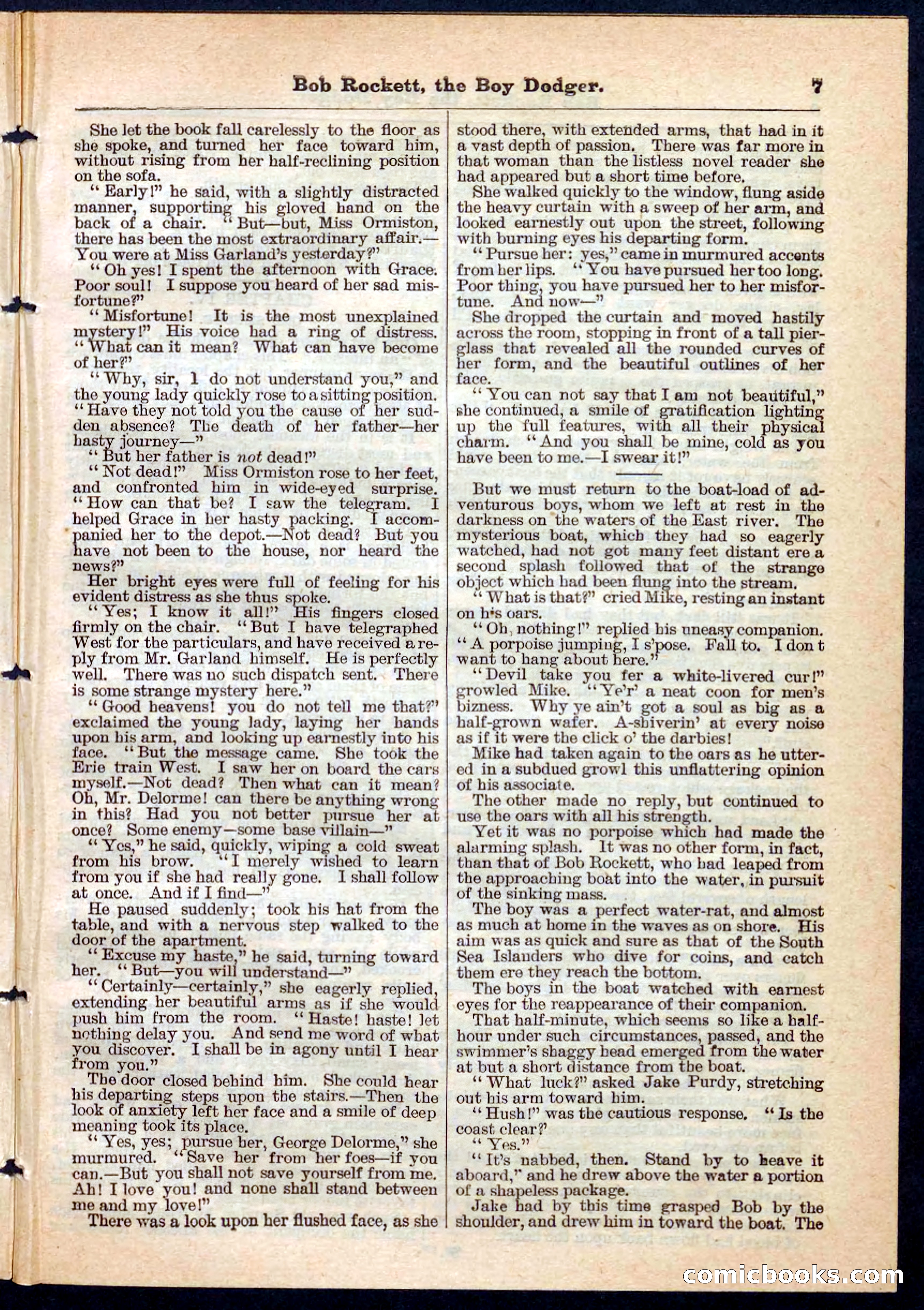Beadle's Pocket Library, No. 138 — page 7 of 32