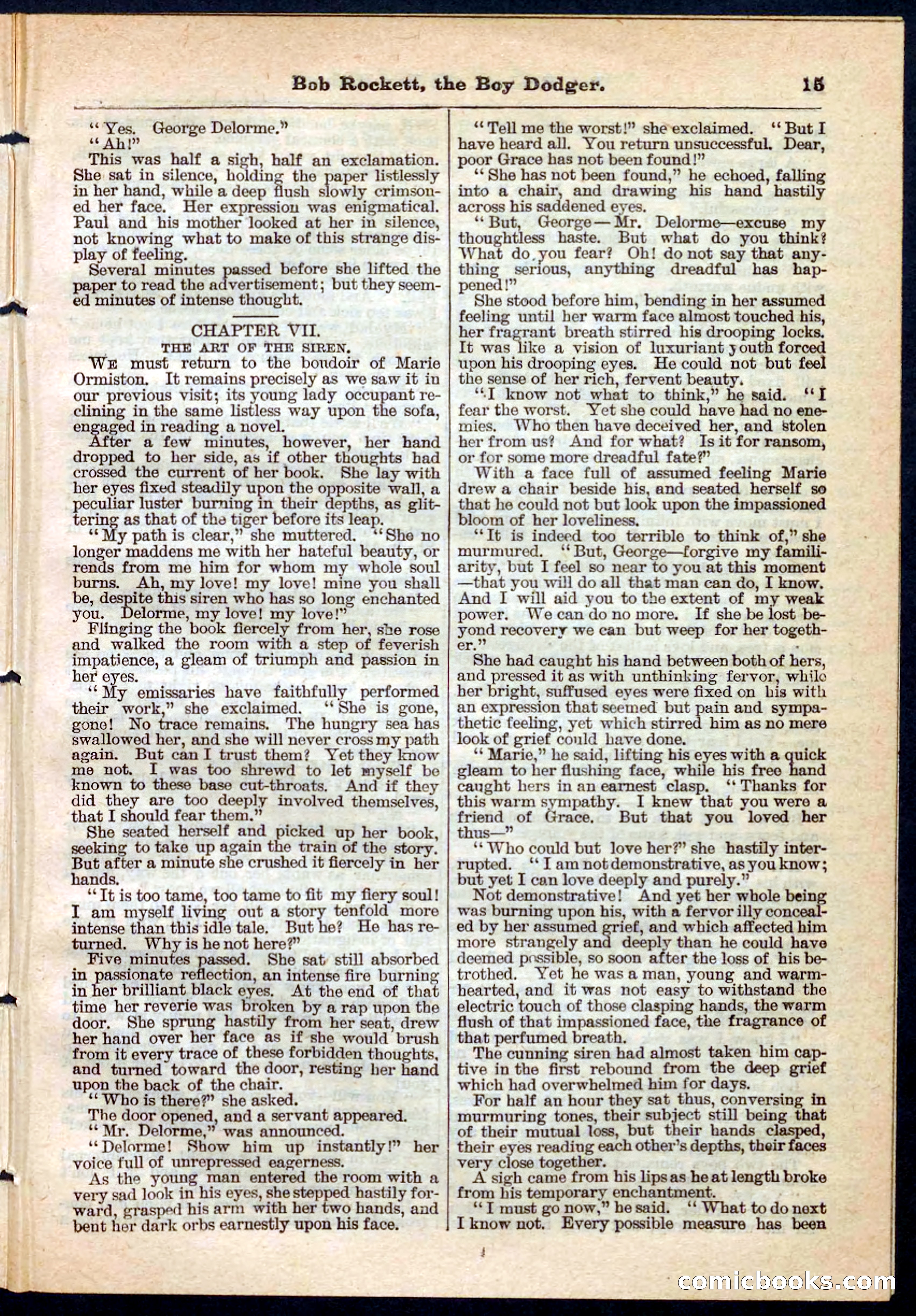 Beadle's Pocket Library, No. 138 — page 15 of 32