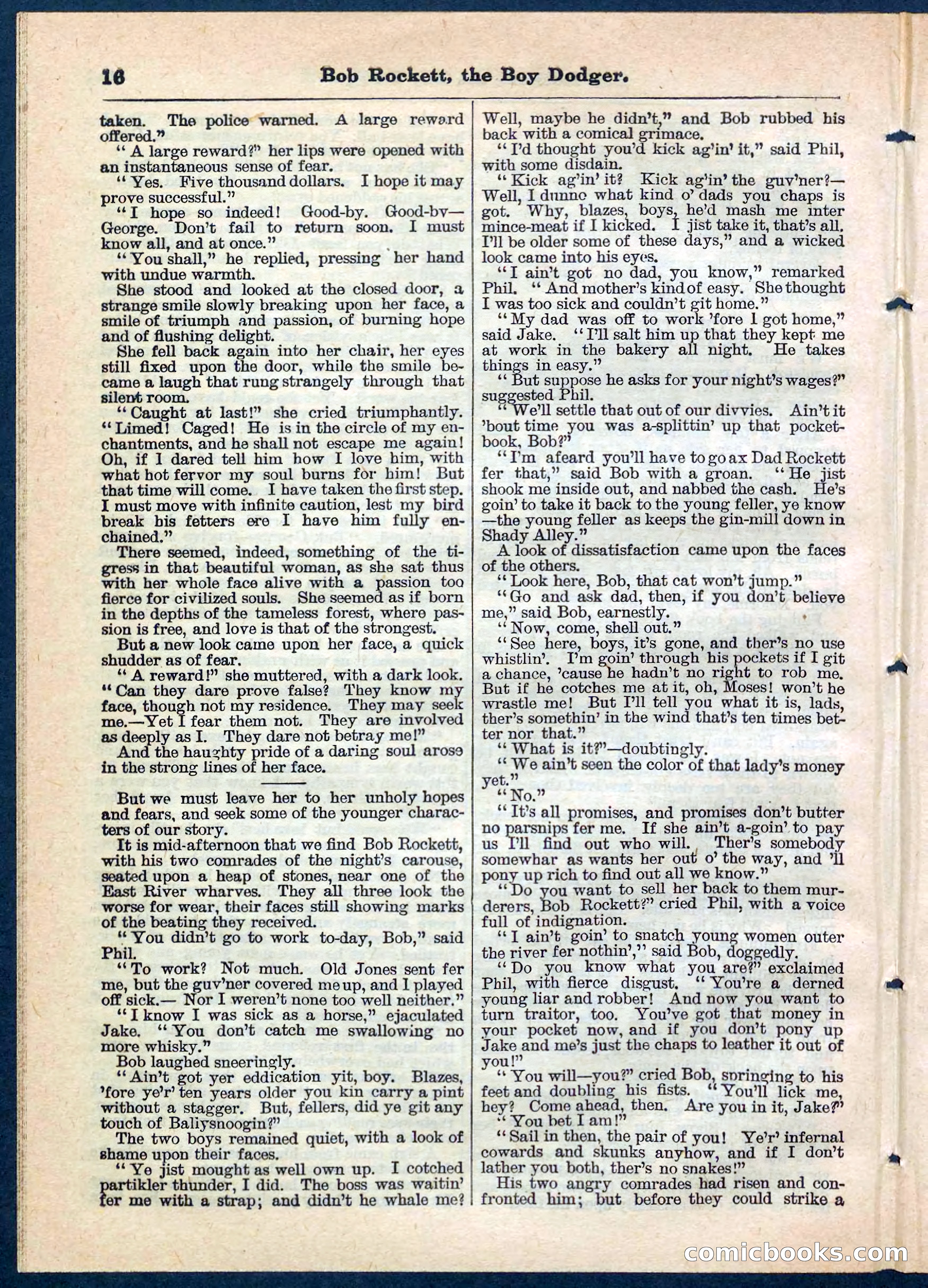 Beadle's Pocket Library, No. 138 — page 16 of 32
