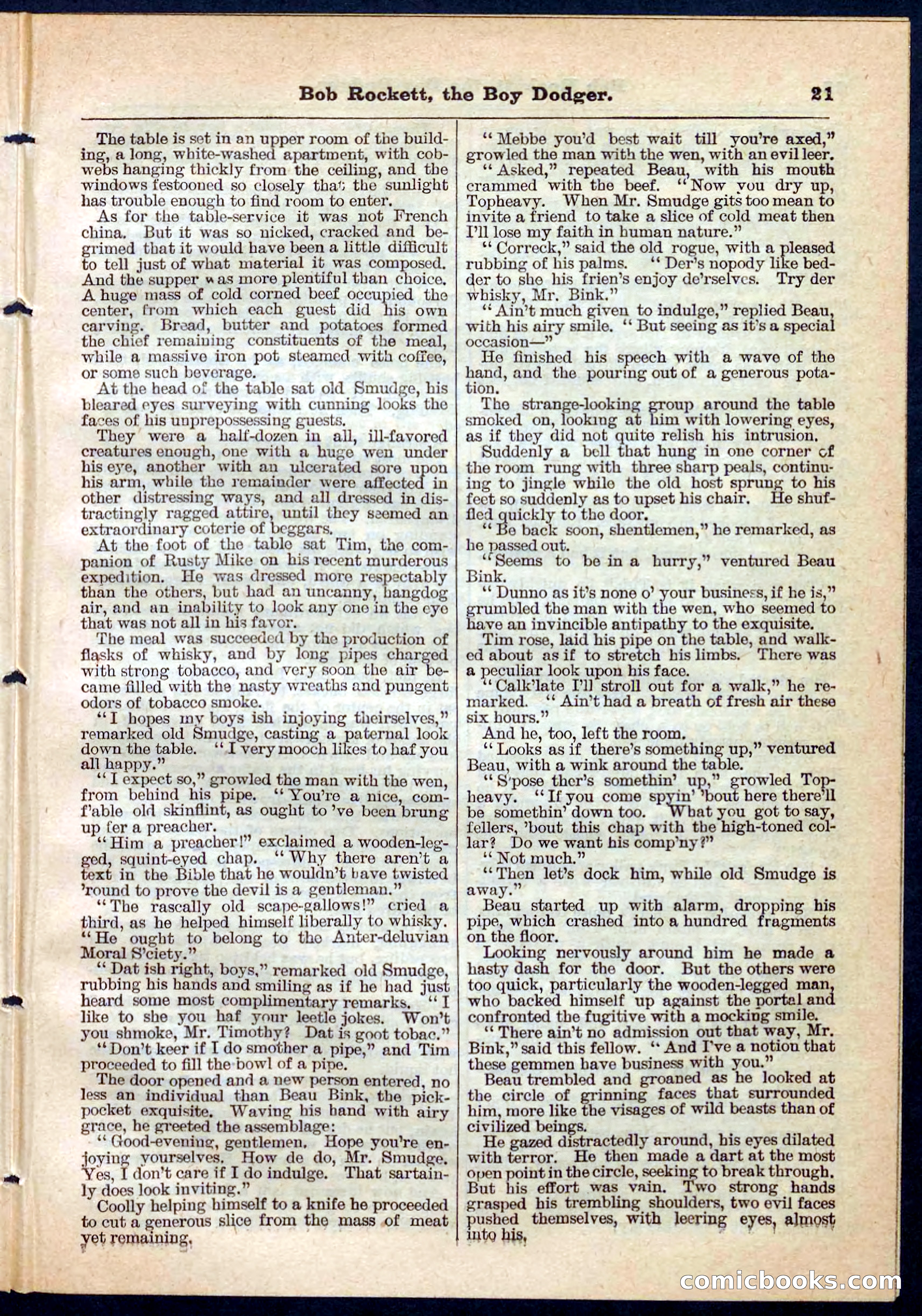 Beadle's Pocket Library, No. 138 — page 21 of 32
