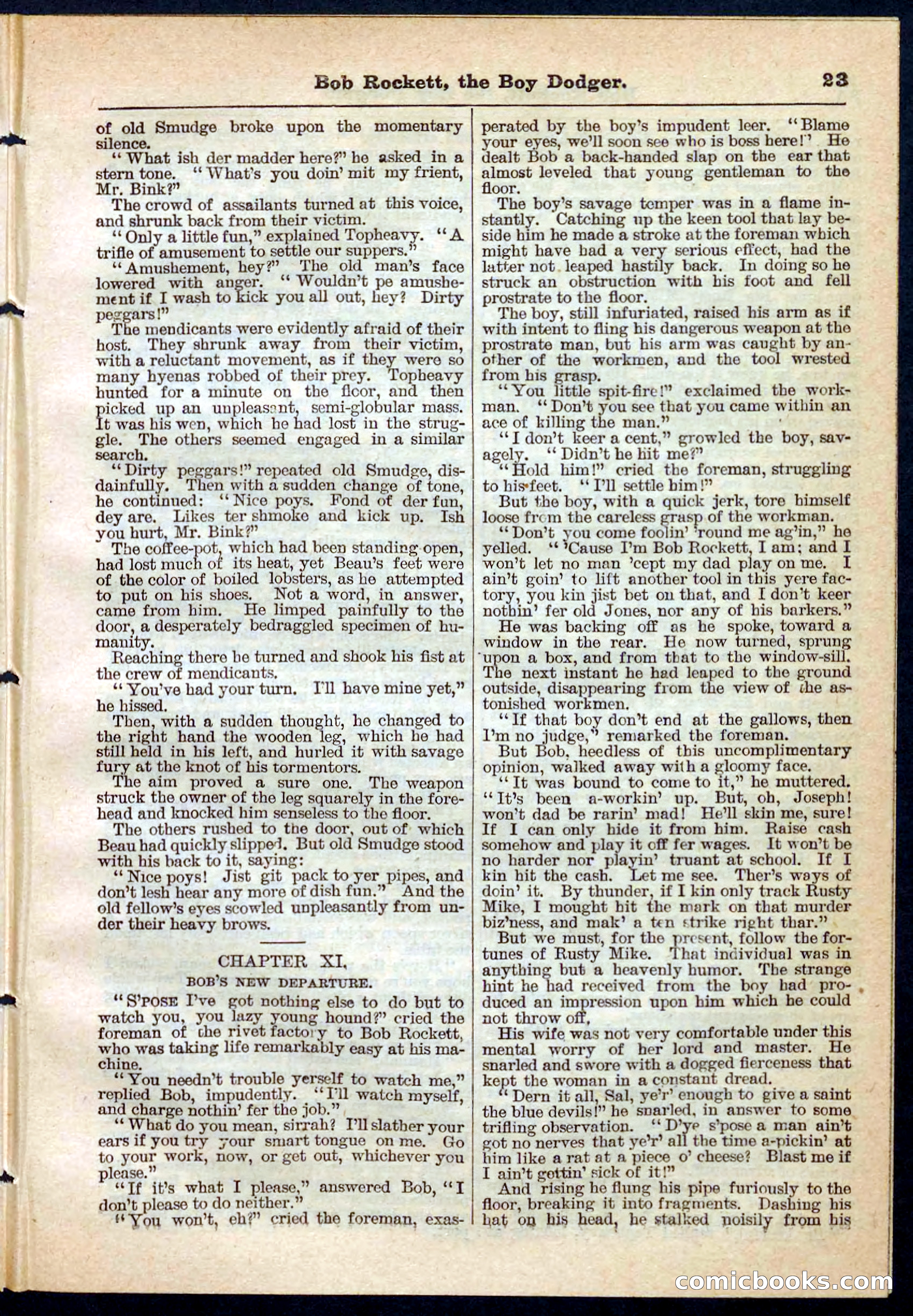 Beadle's Pocket Library, No. 138 — page 23 of 32